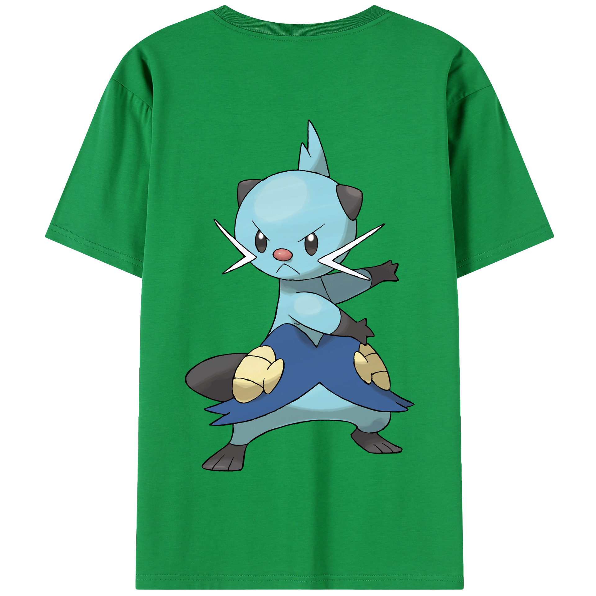 （画像用） ポケットモンスター Pokémon 綿100％半袖Tシャツ（背面プリント）