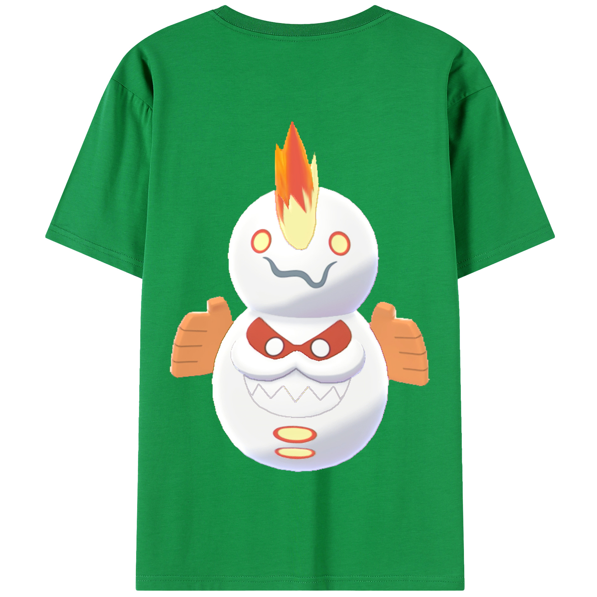 （画像用） ポケットモンスター Pokémon 綿100％半袖Tシャツ（背面プリント）