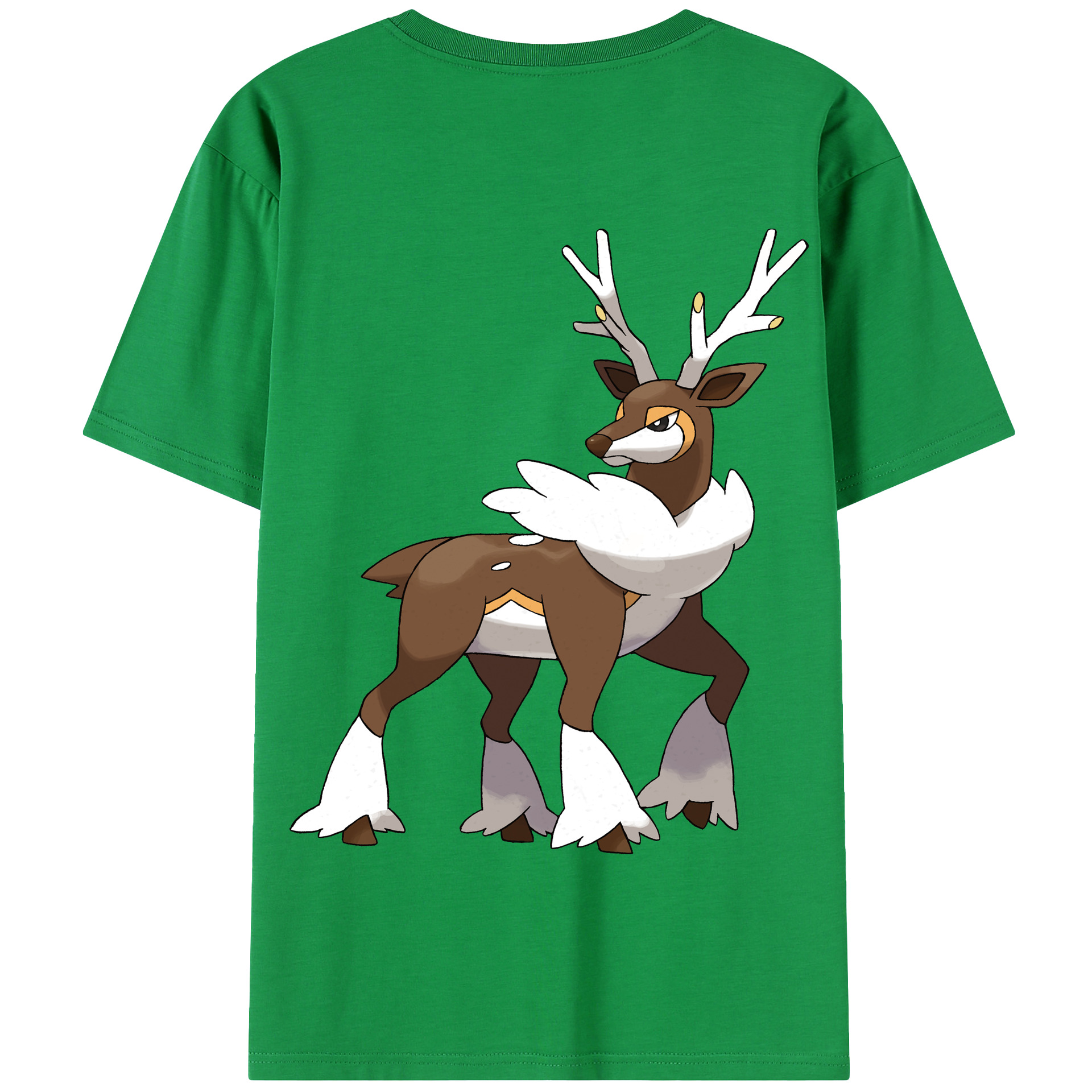 （画像用） ポケットモンスター Pokémon 綿100％半袖Tシャツ（背面プリント）