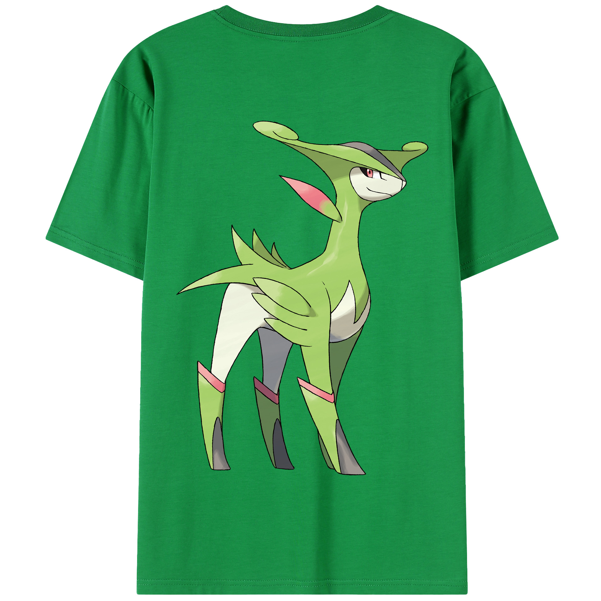 （画像用） ポケットモンスター Pokémon 綿100％半袖Tシャツ（背面プリント）