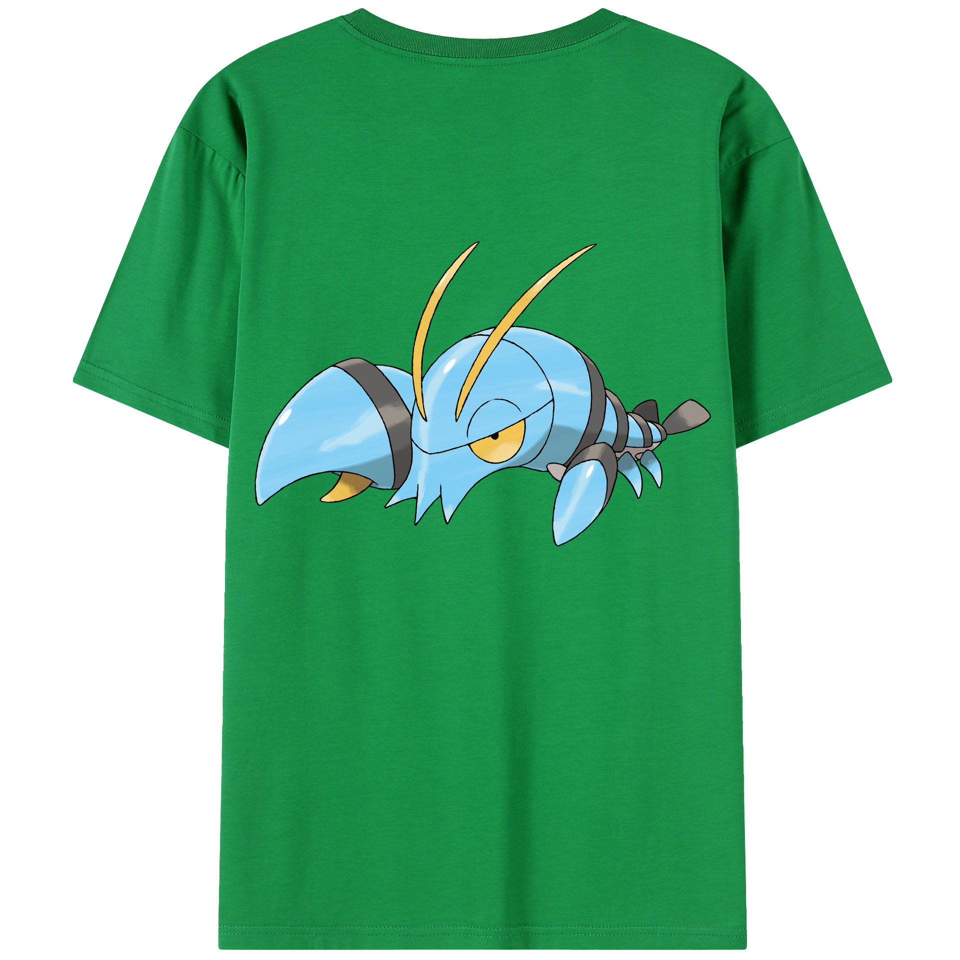 （画像用） ポケットモンスター Pokémon 綿100％半袖Tシャツ（背面プリント）