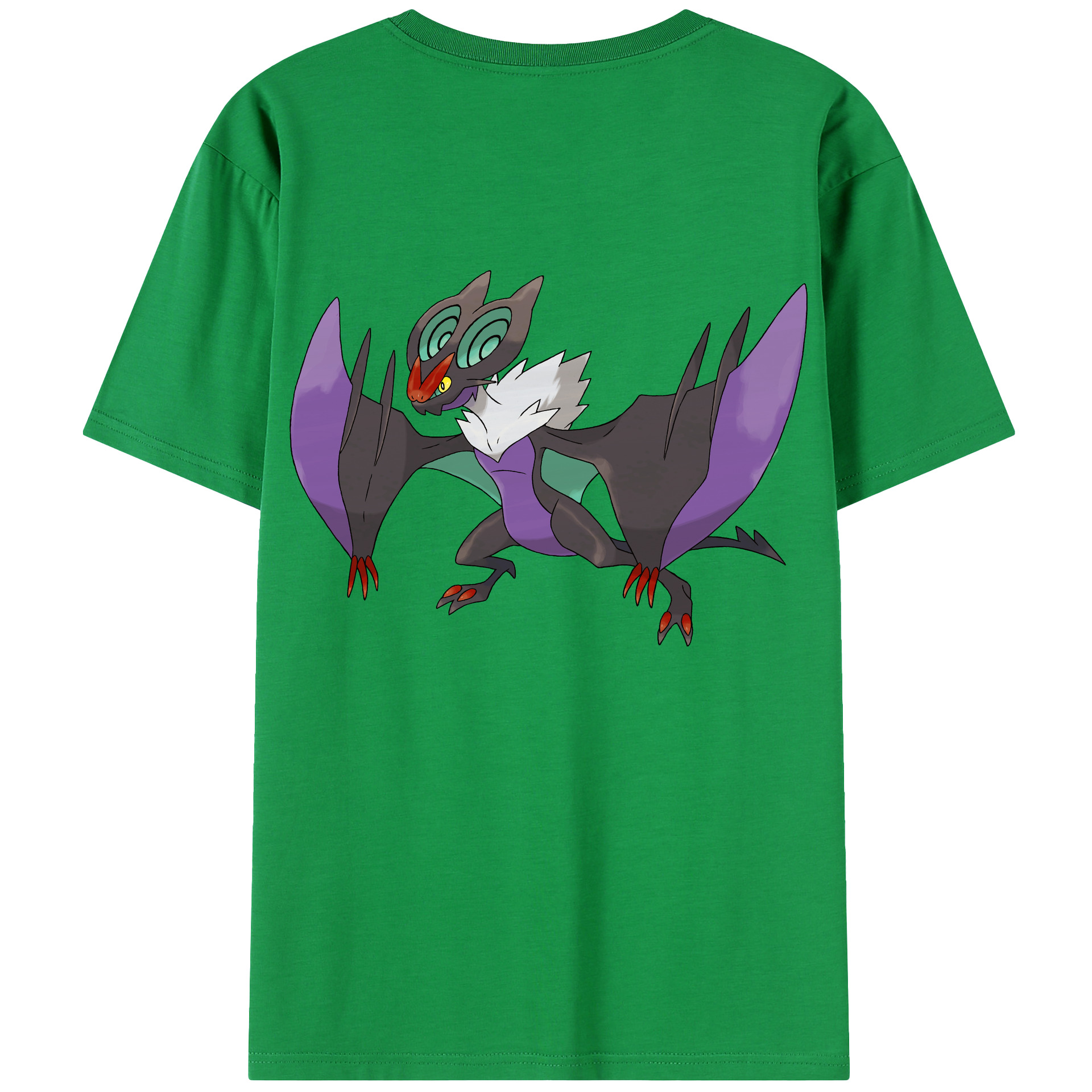 （画像用） ポケットモンスター Pokémon 綿100％半袖Tシャツ（背面プリント）