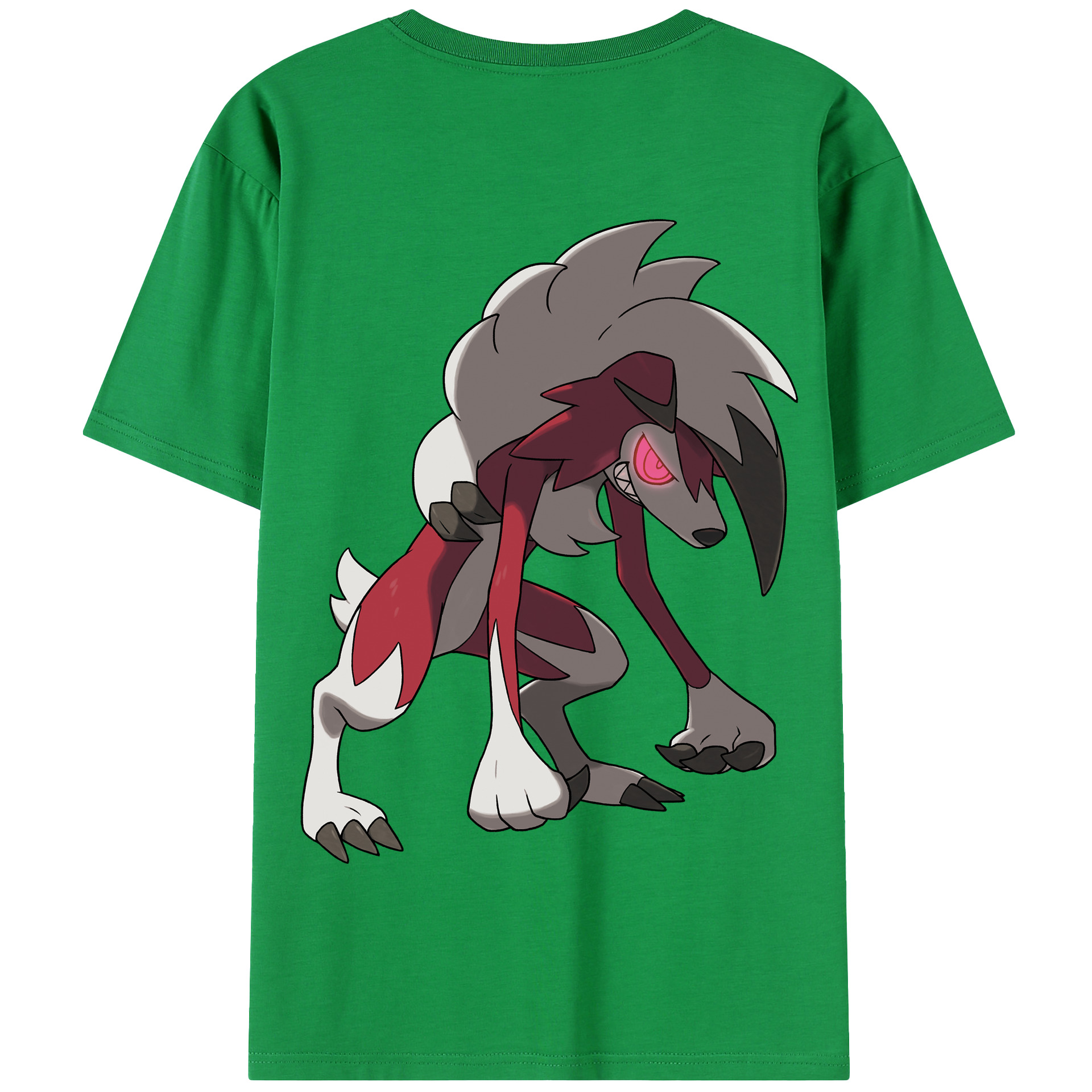 （画像用） ポケットモンスター Pokémon 綿100％半袖Tシャツ（背面プリント）