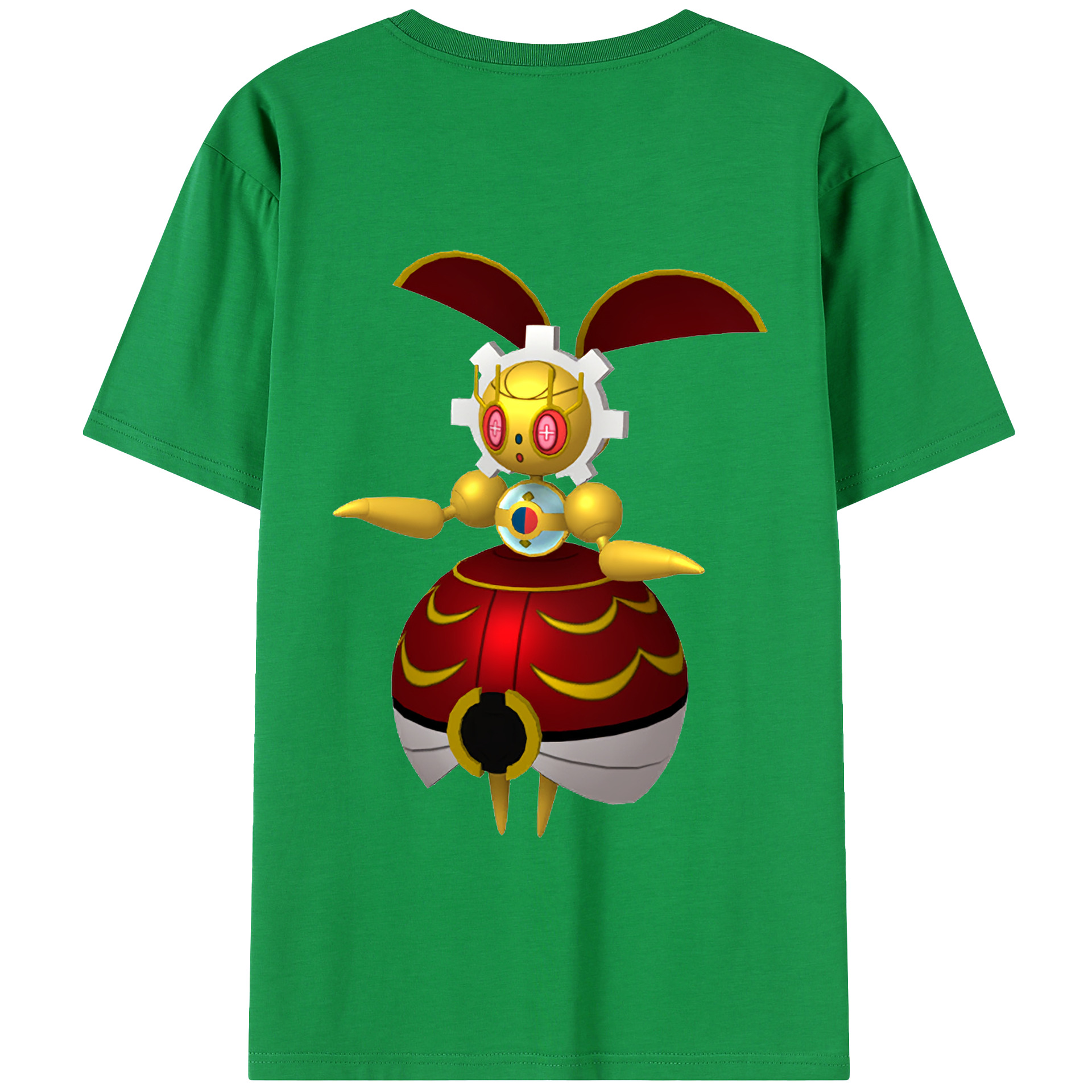（画像用） ポケットモンスター Pokémon 綿100％半袖Tシャツ（背面プリント）