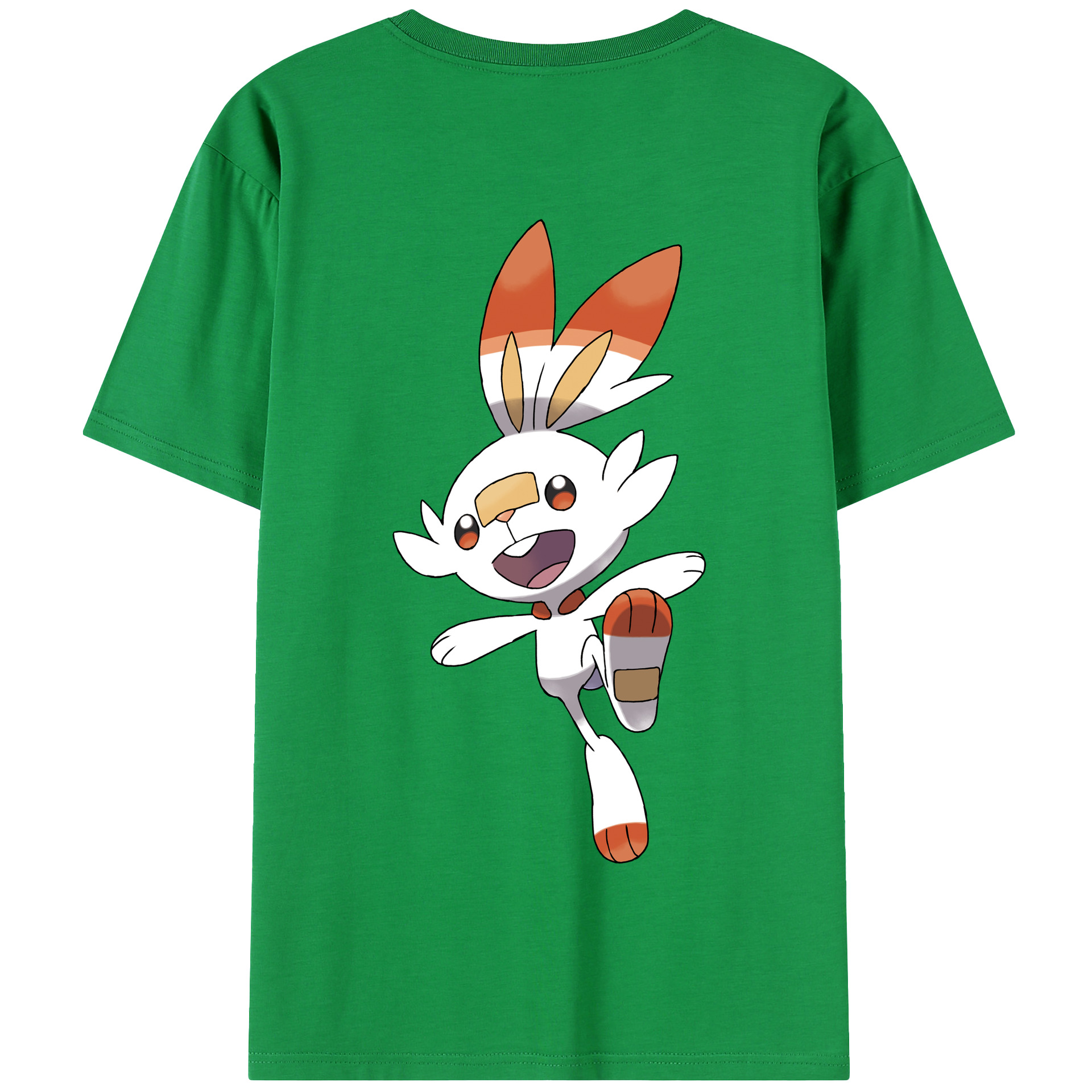 （画像用） ポケットモンスター Pokémon 綿100％半袖Tシャツ（背面プリント）