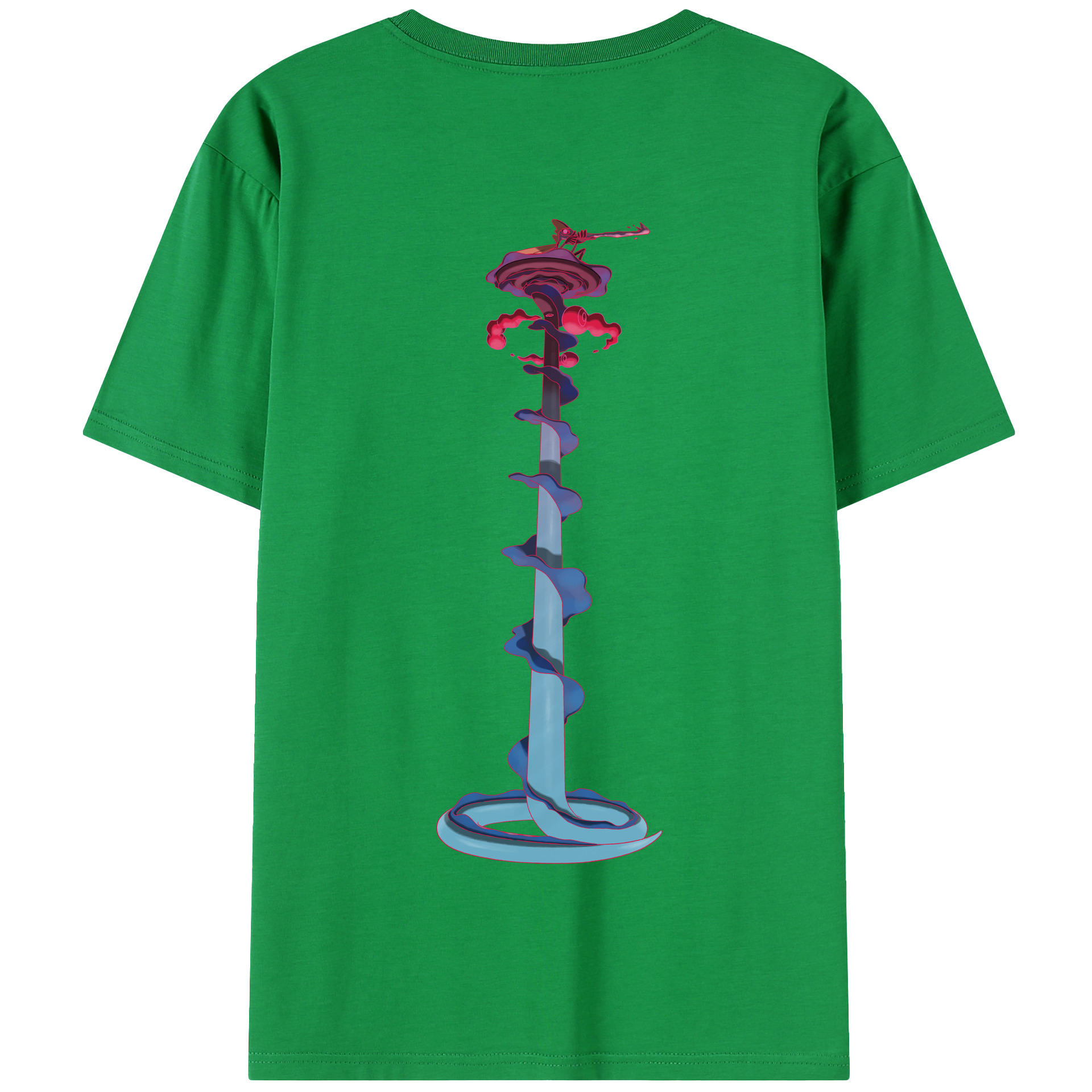 （画像用） ポケットモンスター Pokémon 綿100％半袖Tシャツ（背面プリント）