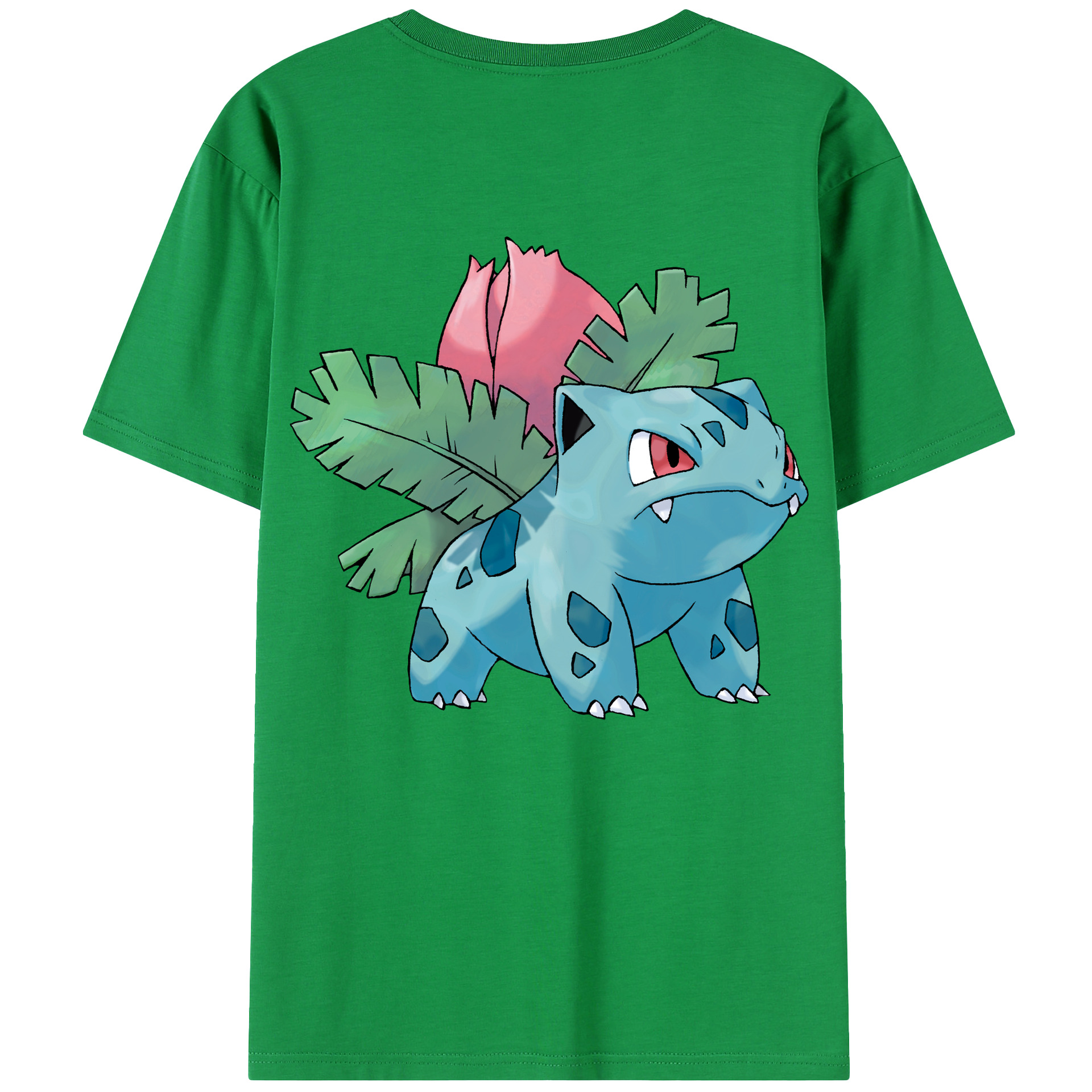 （画像用） ポケットモンスター Pokémon 綿100％半袖Tシャツ（背面プリント）