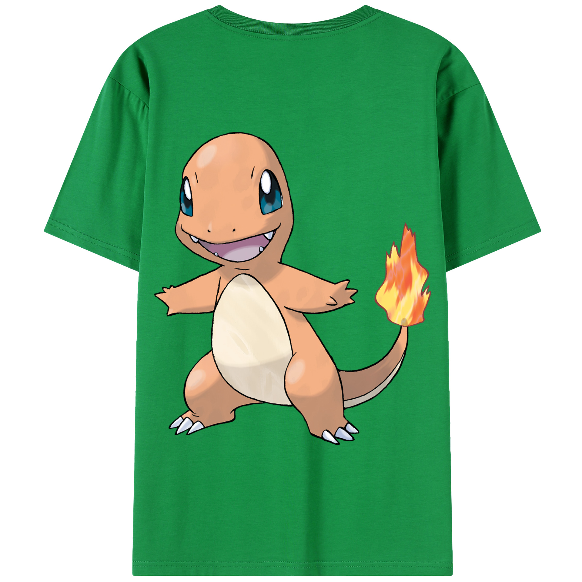 （画像用） ポケットモンスター Pokémon 綿100％半袖Tシャツ（背面プリント）