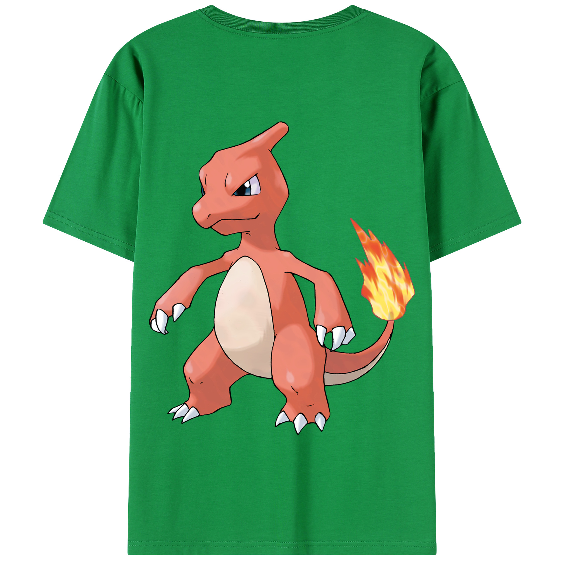 （画像用） ポケットモンスター Pokémon 綿100％半袖Tシャツ（背面プリント）