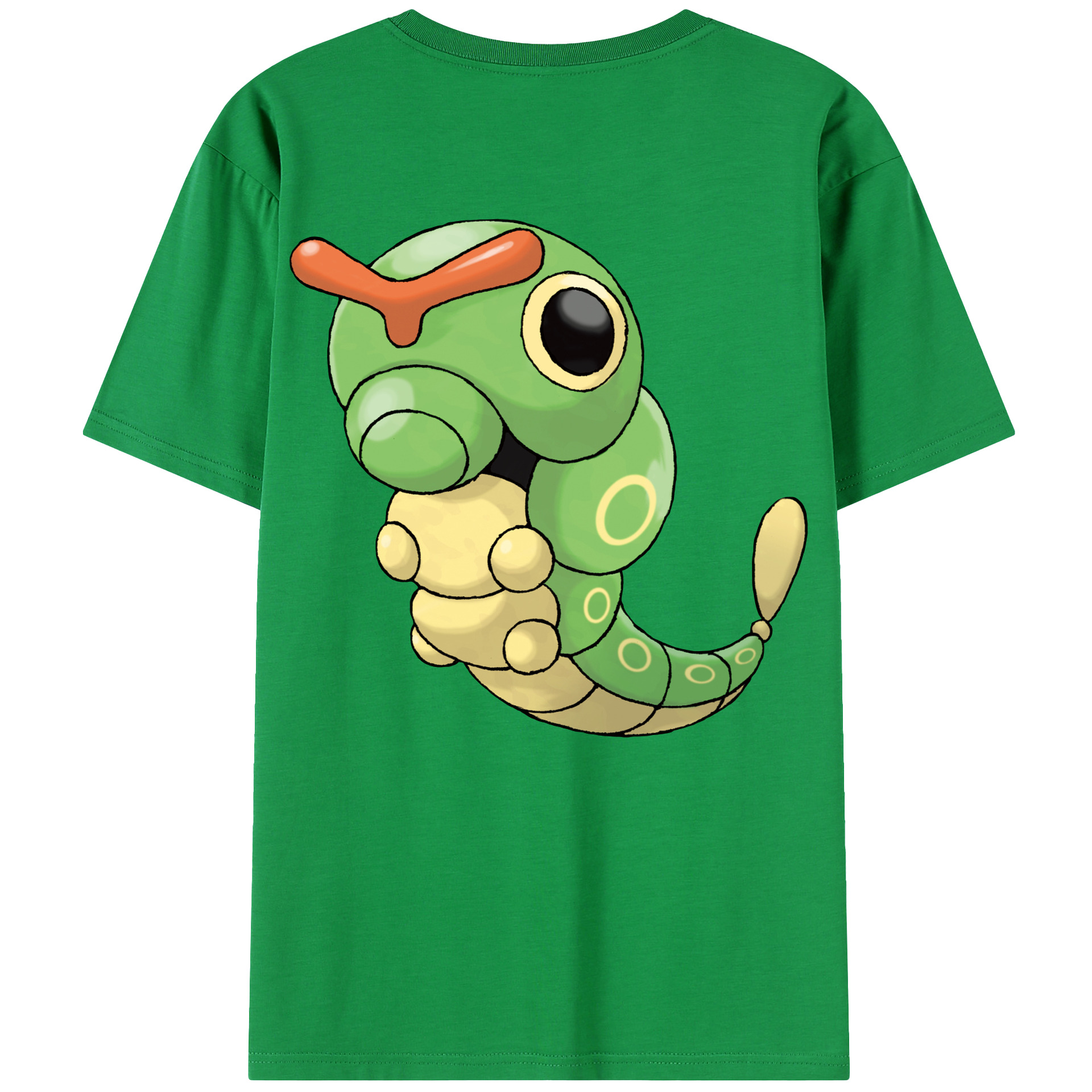 （画像用） ポケットモンスター Pokémon 綿100％半袖Tシャツ（背面プリント）