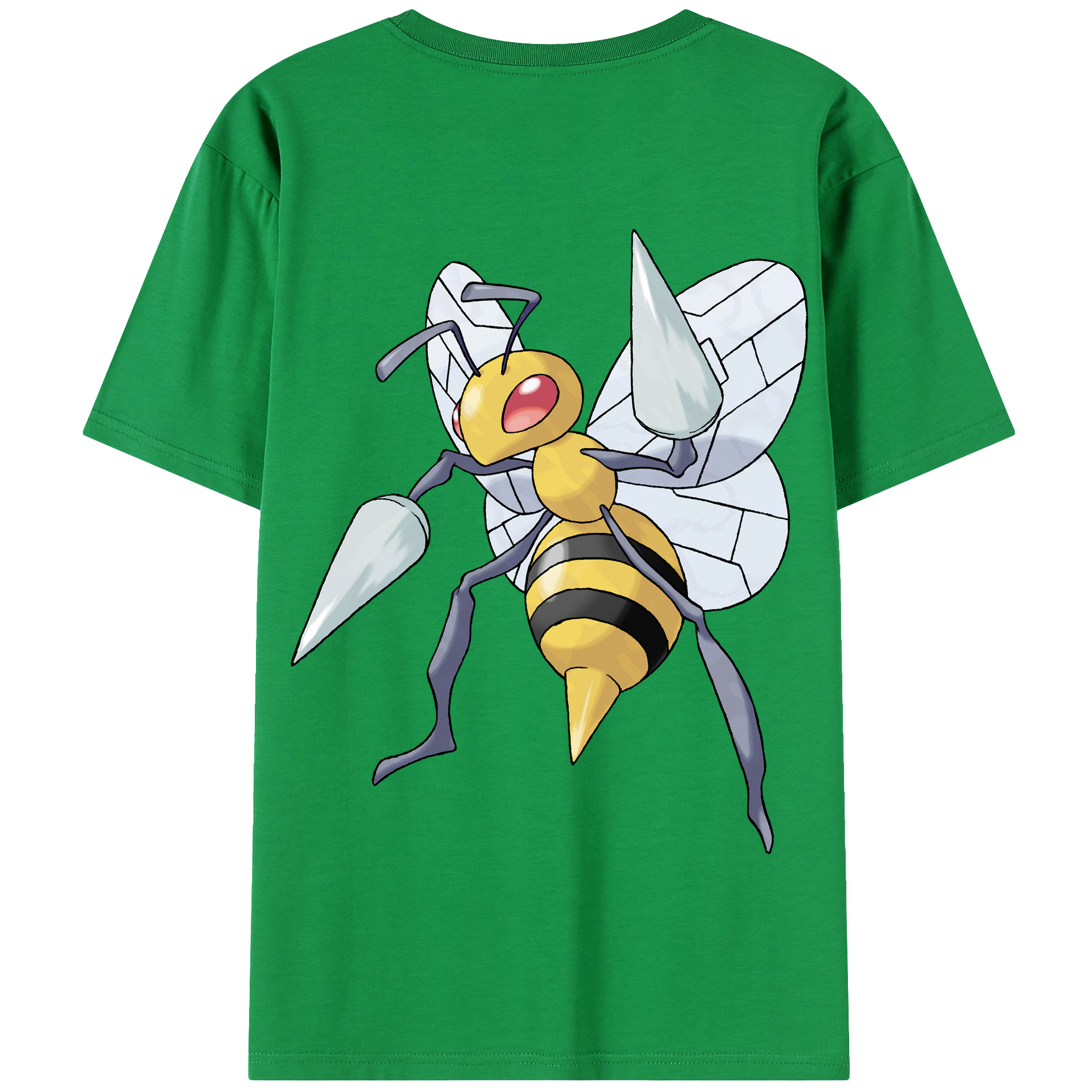 （画像用） ポケットモンスター Pokémon 綿100％半袖Tシャツ（背面プリント）