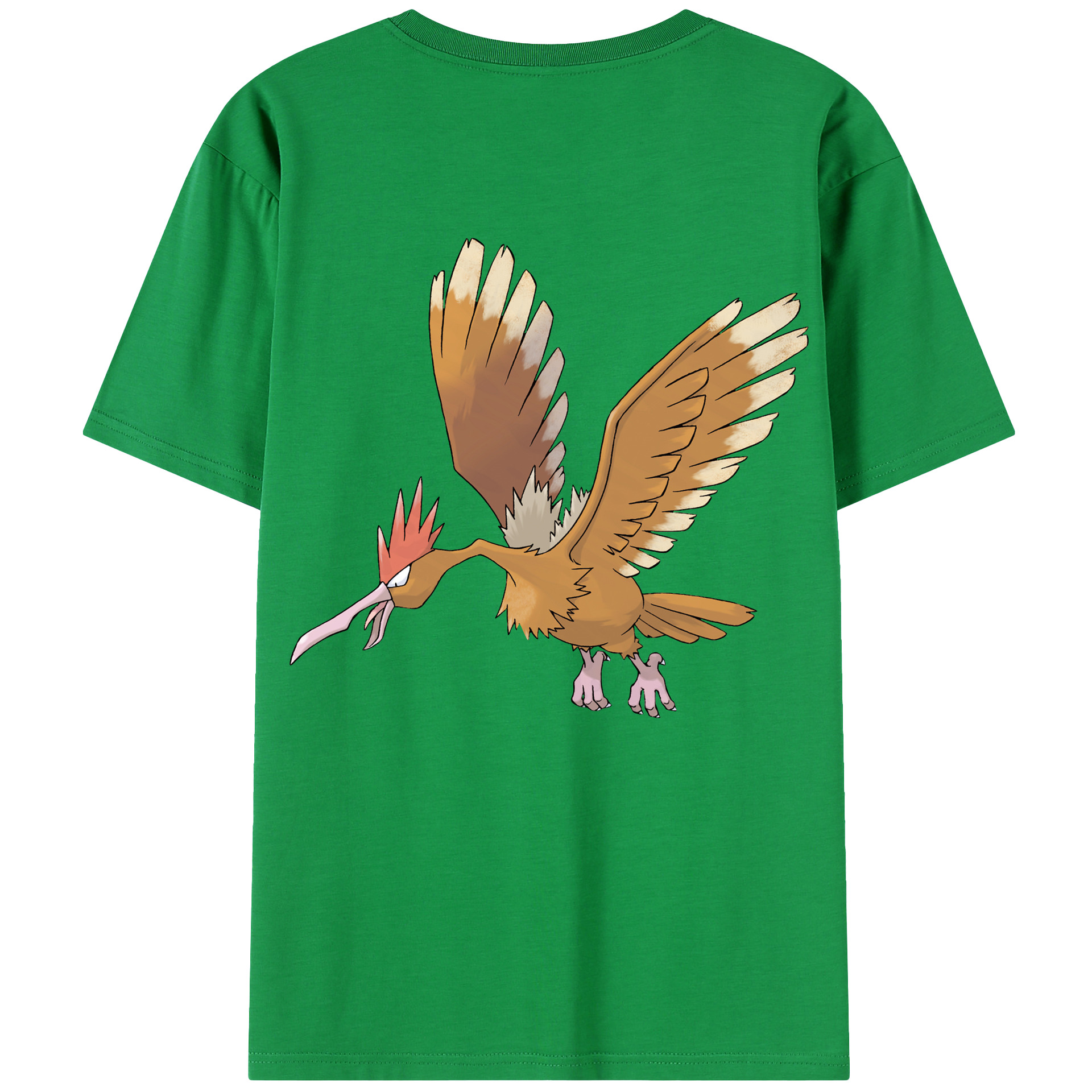 （画像用） ポケットモンスター Pokémon 綿100％半袖Tシャツ（背面プリント）