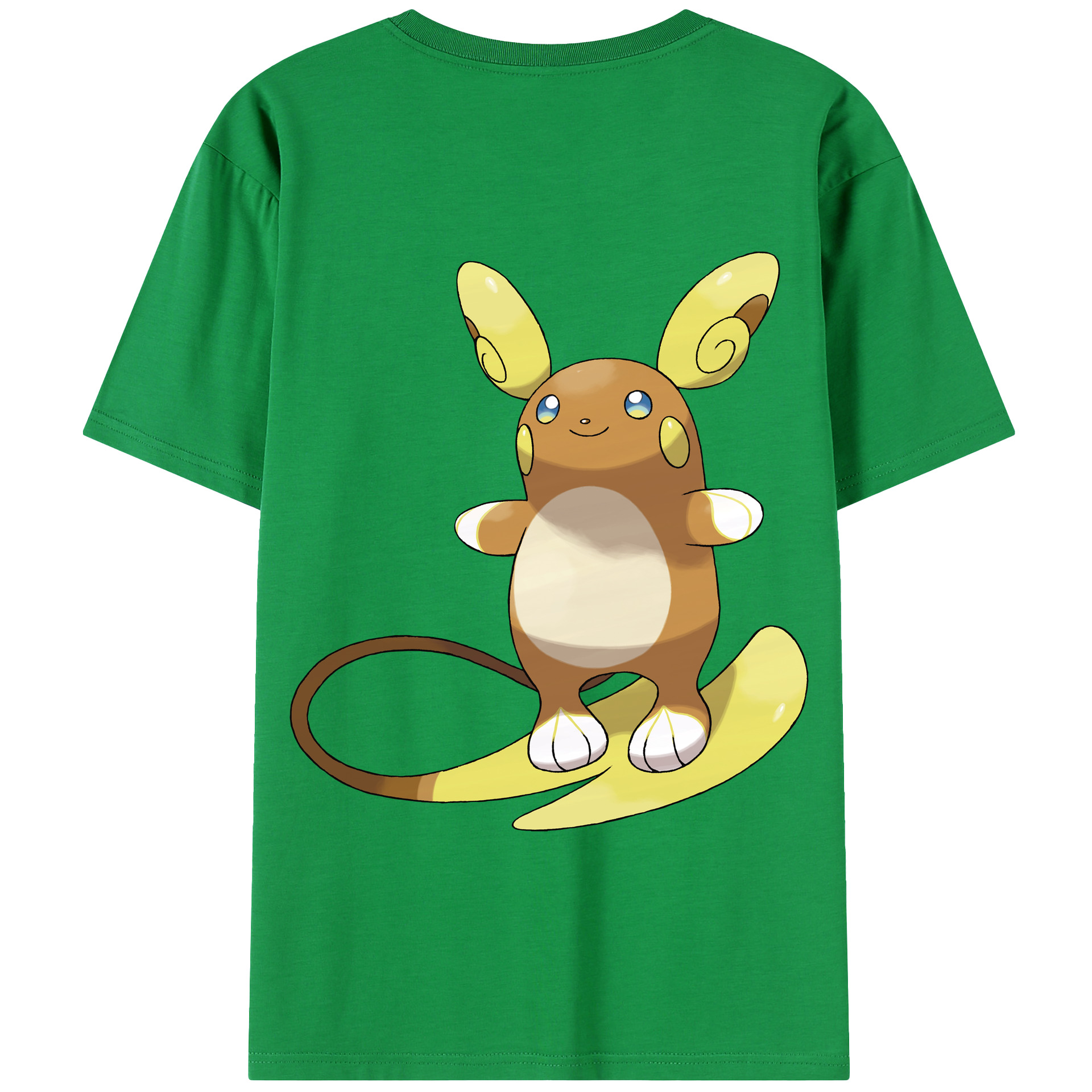 （画像用） ポケットモンスター Pokémon 綿100％半袖Tシャツ（背面プリント）