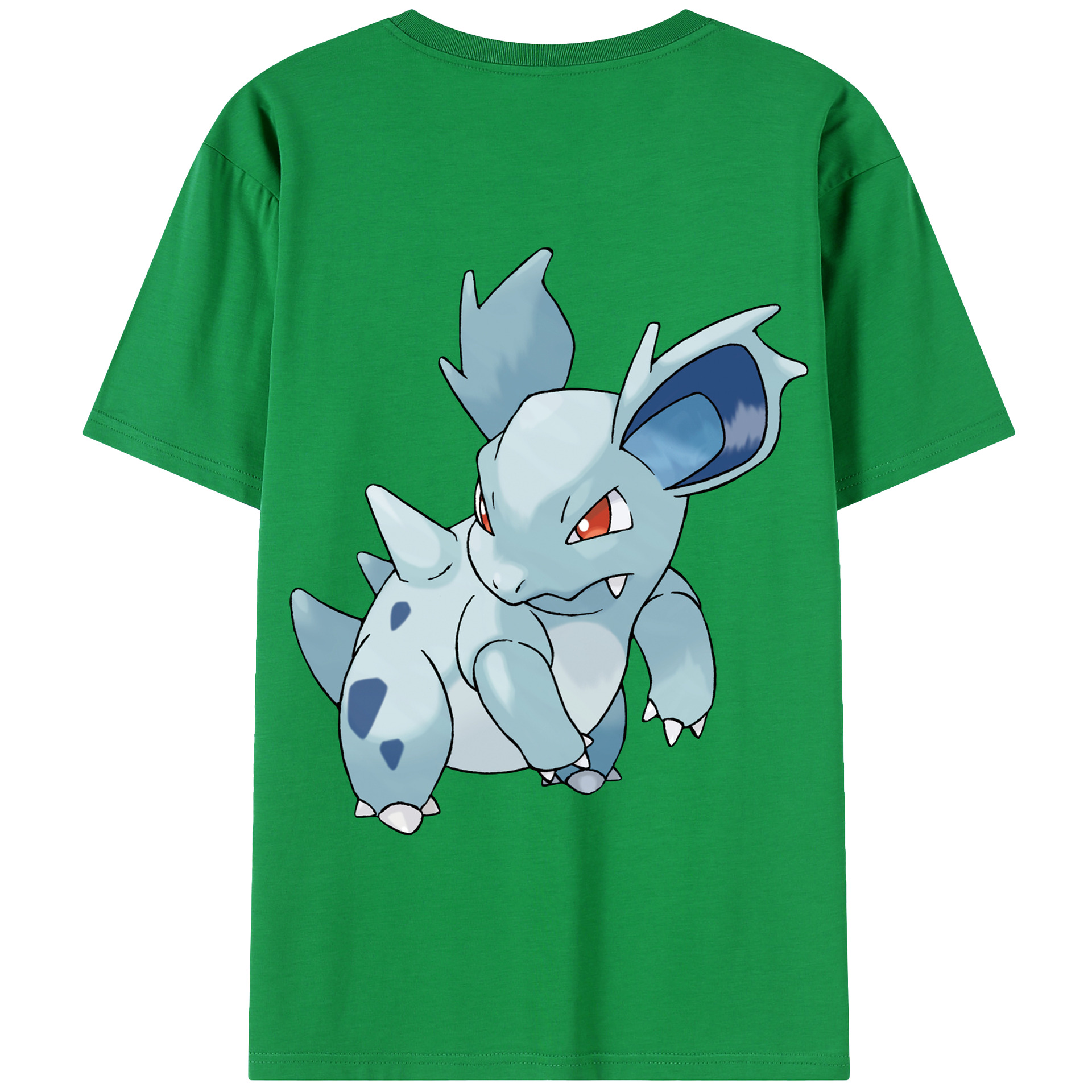 （画像用） ポケットモンスター Pokémon 綿100％半袖Tシャツ（背面プリント）