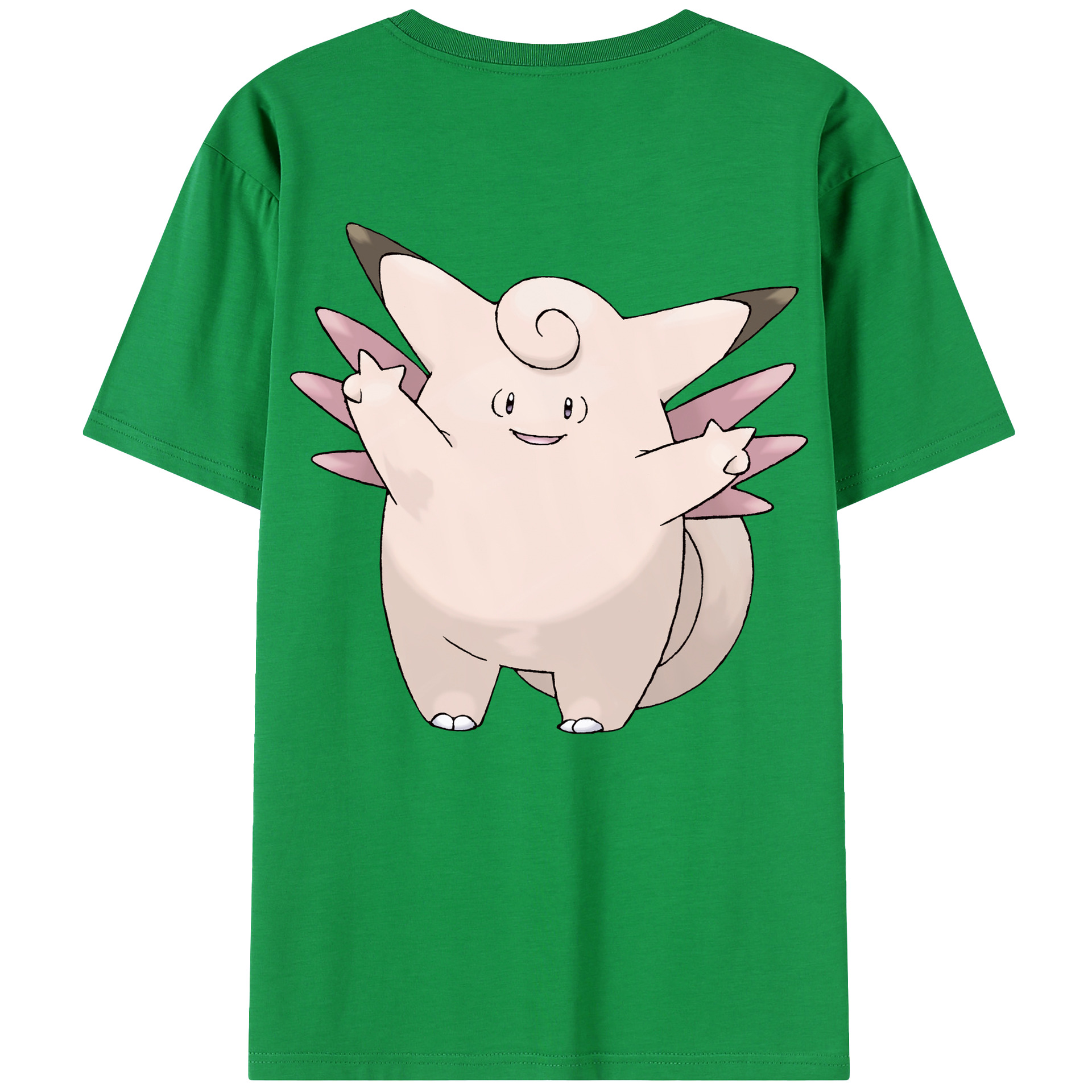 （画像用） ポケットモンスター Pokémon 綿100％半袖Tシャツ（背面プリント）
