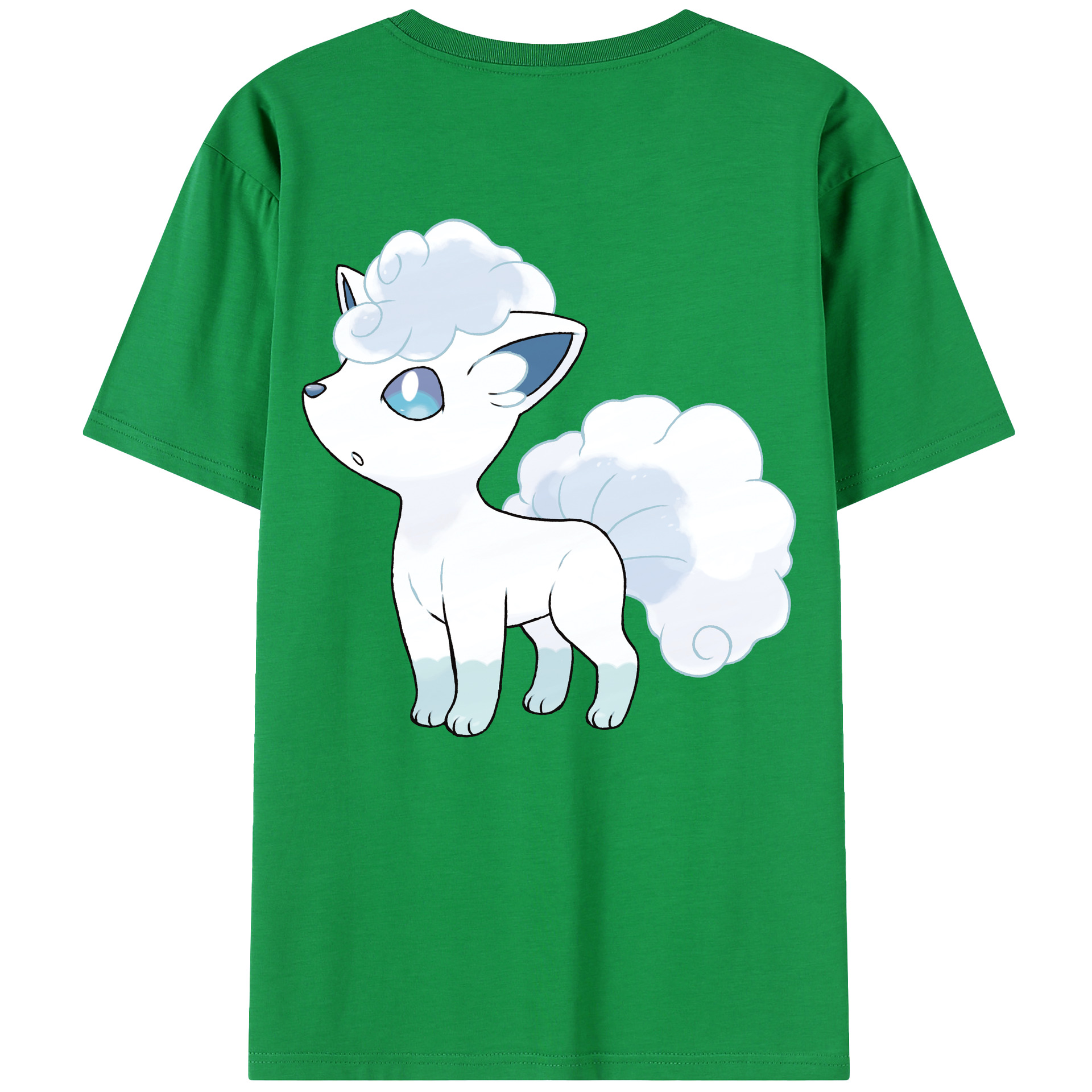 （画像用） ポケットモンスター Pokémon 綿100％半袖Tシャツ（背面プリント）