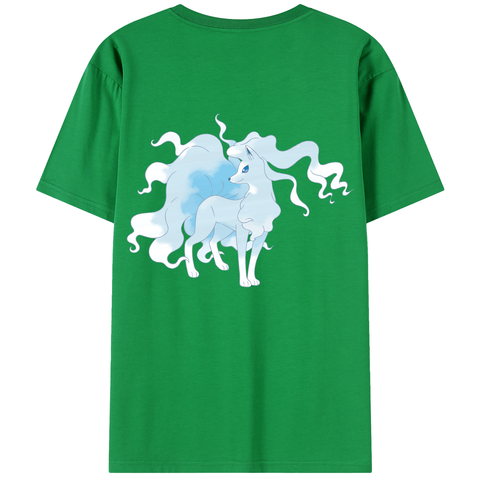 （画像用） ポケットモンスター Pokémon 綿100％半袖Tシャツ（背面プリント）