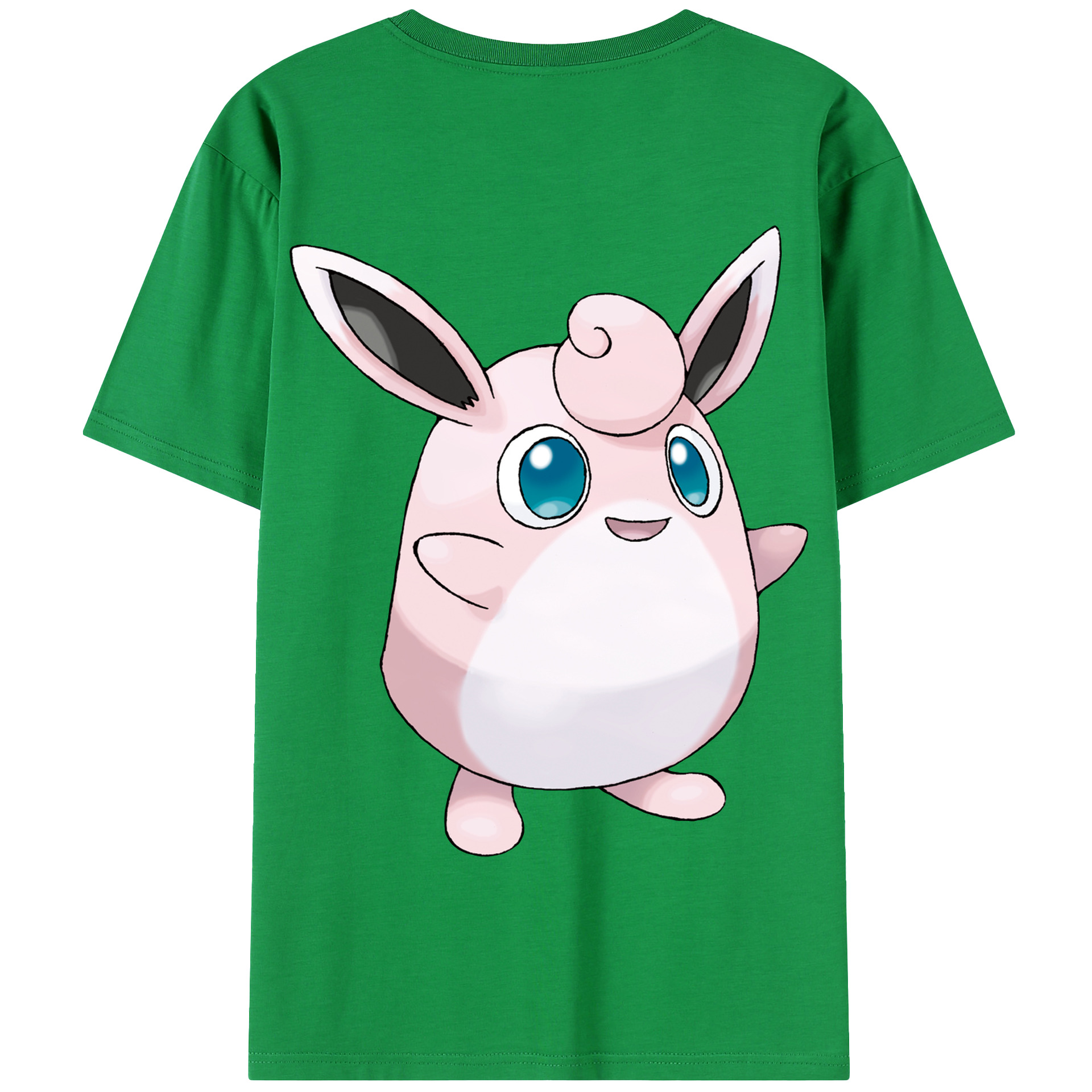 （画像用） ポケットモンスター Pokémon 綿100％半袖Tシャツ（背面プリント）