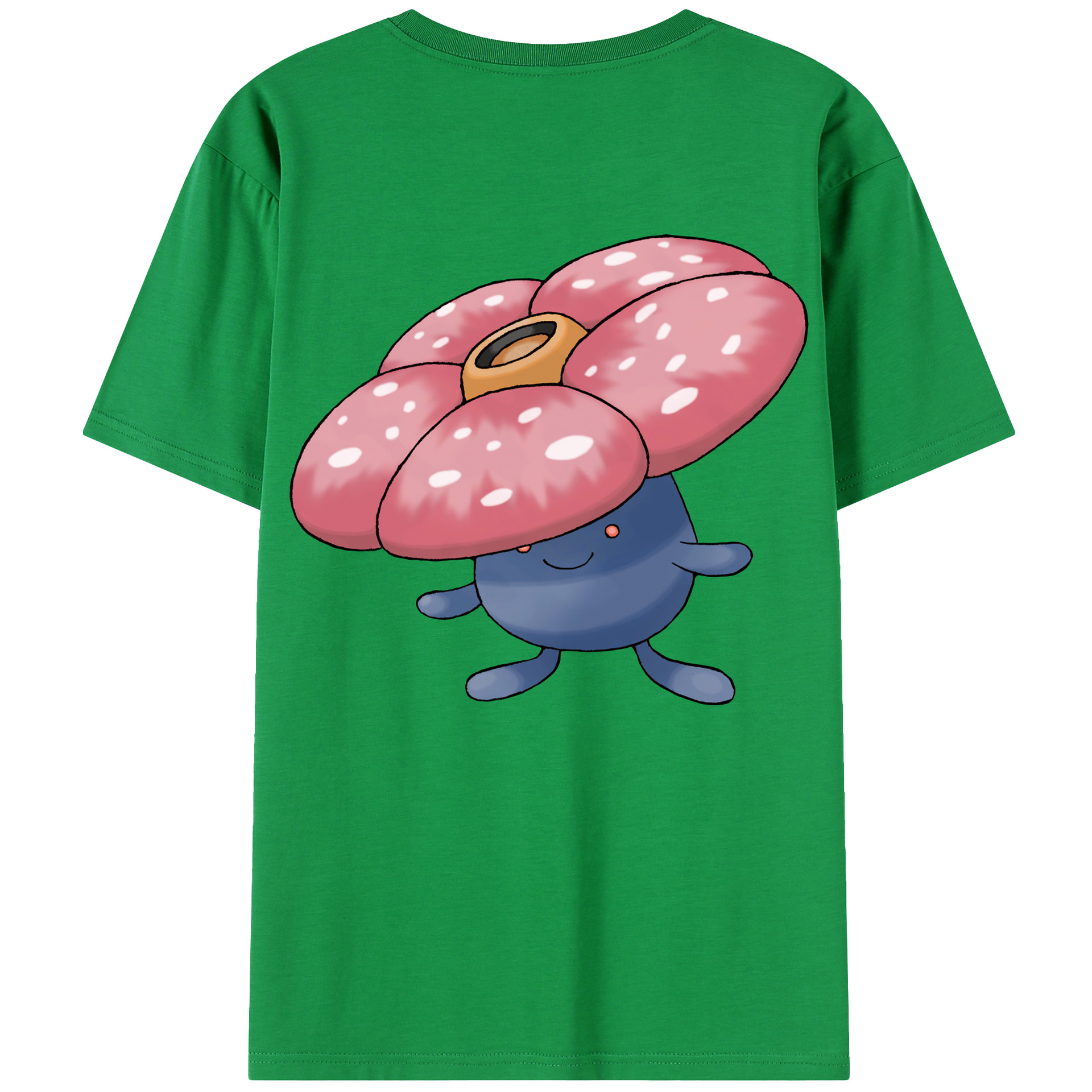 （画像用） ポケットモンスター Pokémon 綿100％半袖Tシャツ（背面プリント）