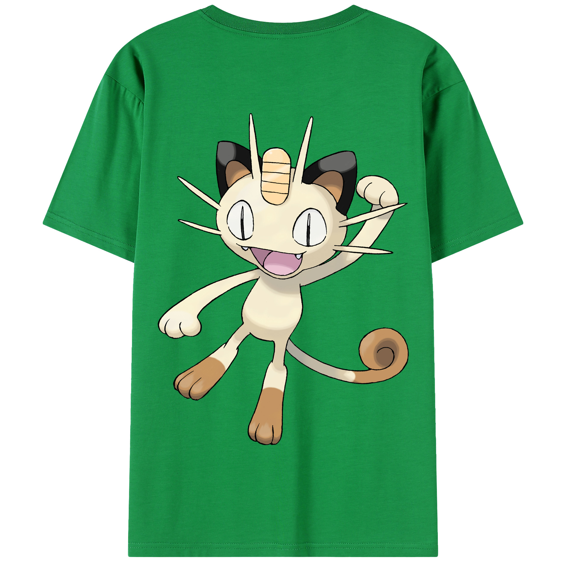 （画像用） ポケットモンスター Pokémon 綿100％半袖Tシャツ（背面プリント）
