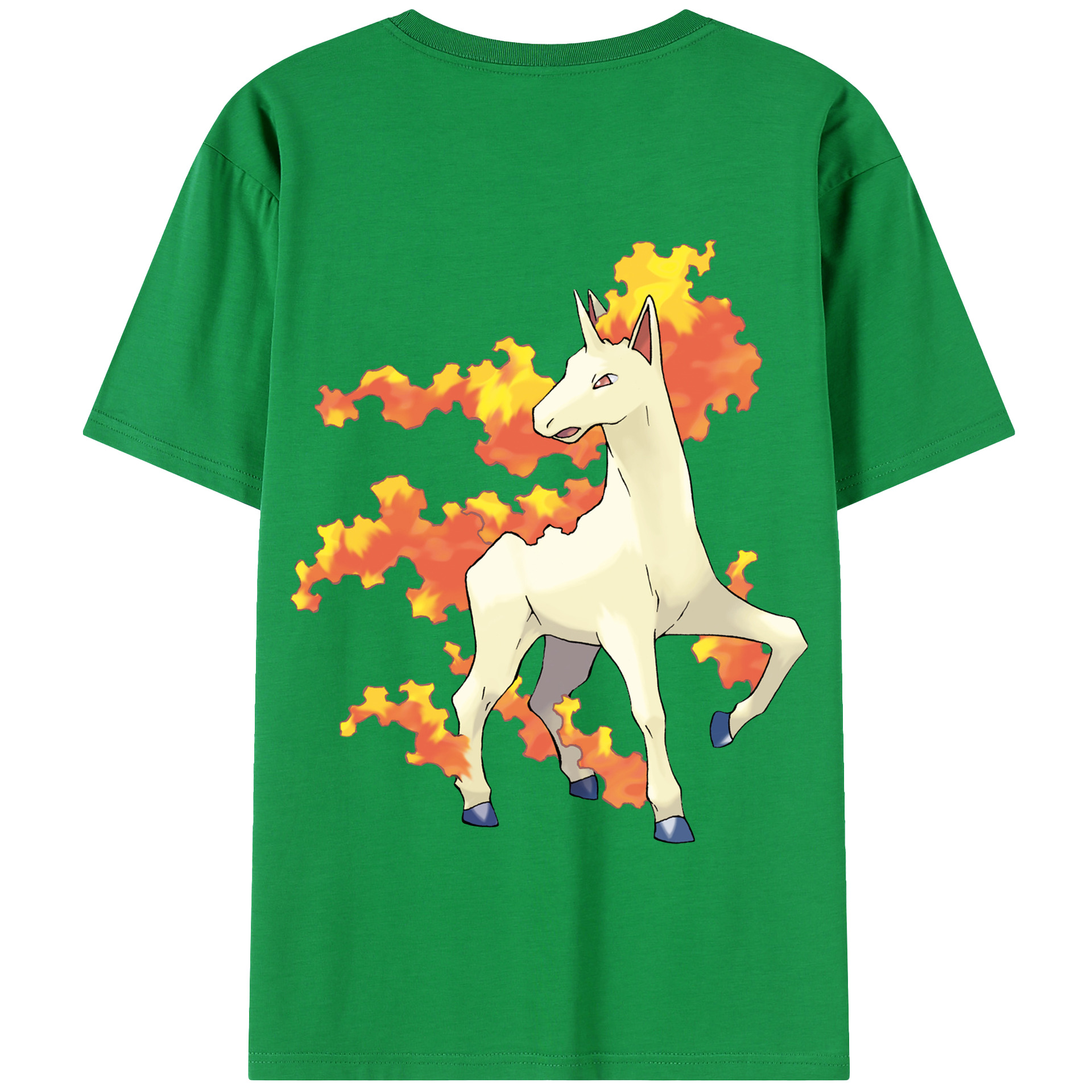 （画像用） ポケットモンスター Pokémon 綿100％半袖Tシャツ（背面プリント）