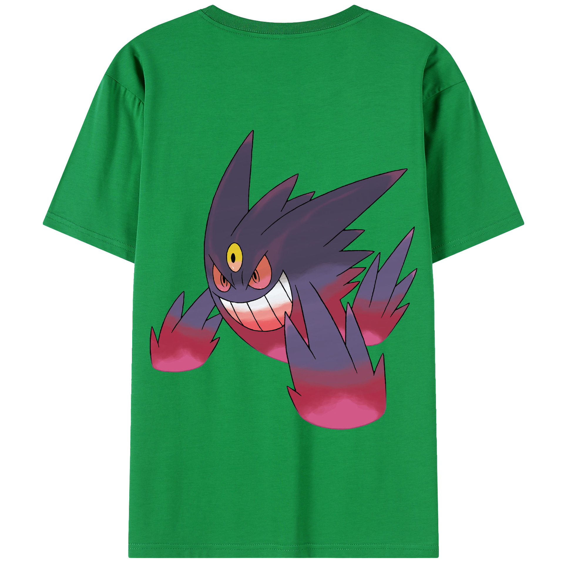（画像用） ポケットモンスター Pokémon 綿100％半袖Tシャツ（背面プリント）