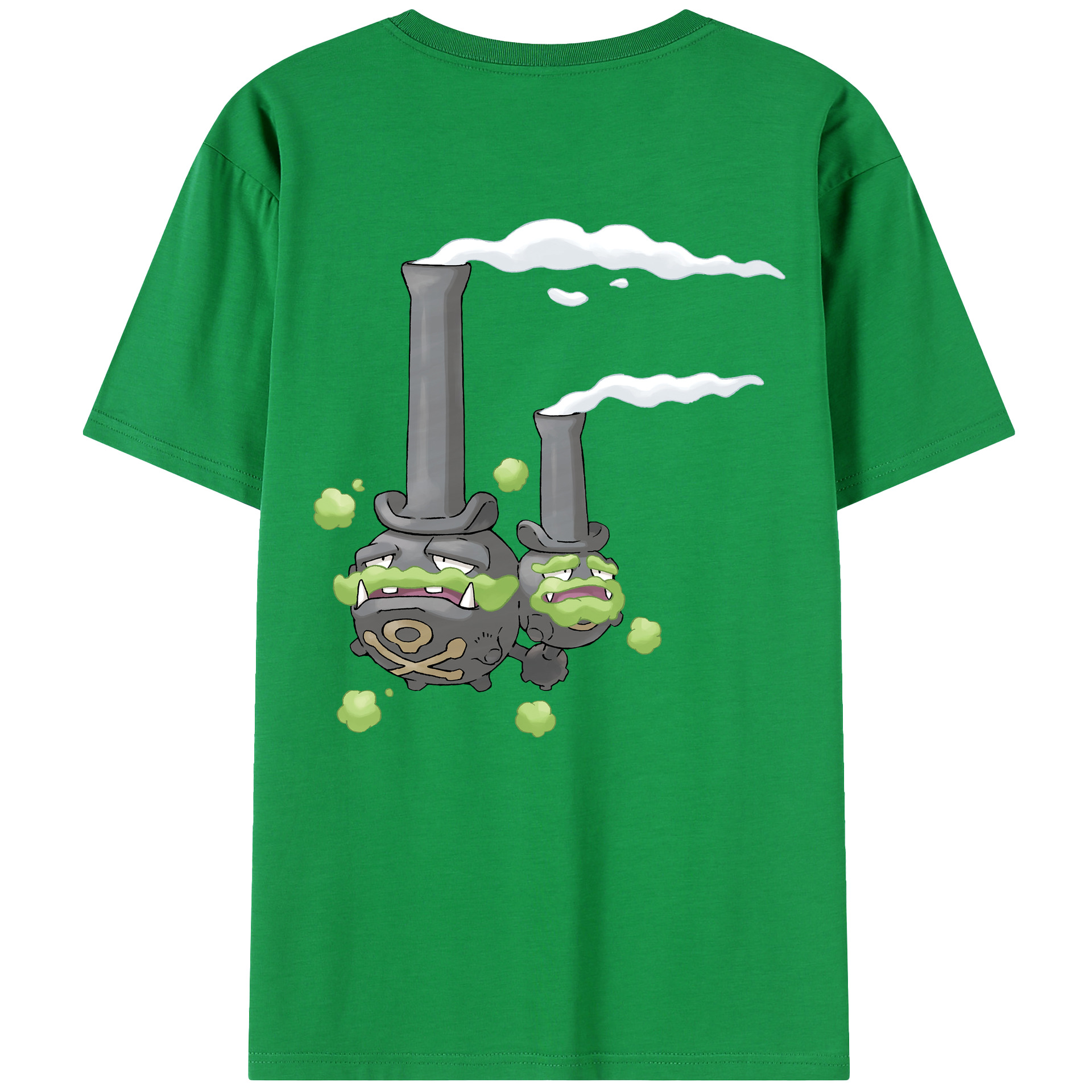 （画像用） ポケットモンスター Pokémon 綿100％半袖Tシャツ（背面プリント）