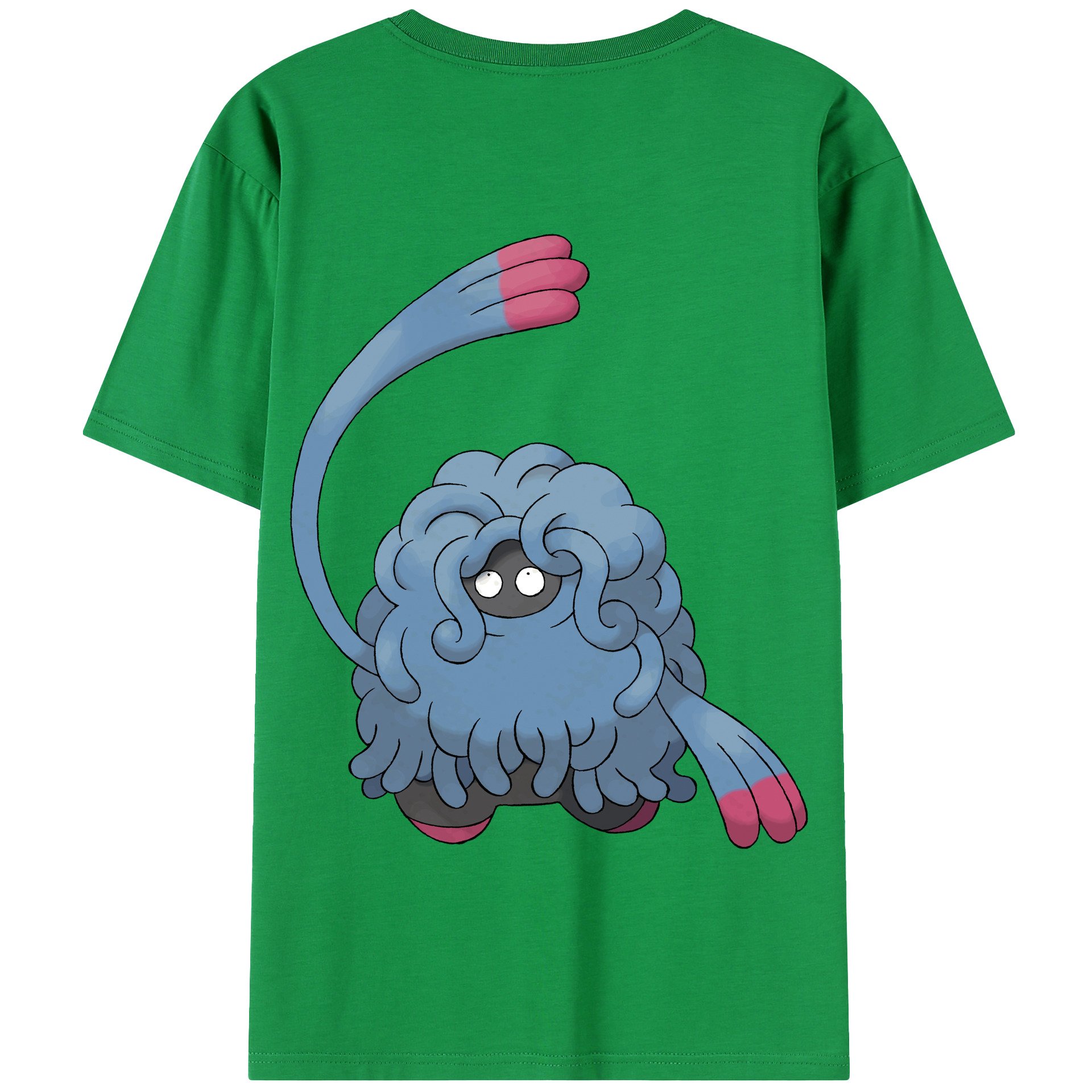 （画像用） ポケットモンスター Pokémon 綿100％半袖Tシャツ（背面プリント）