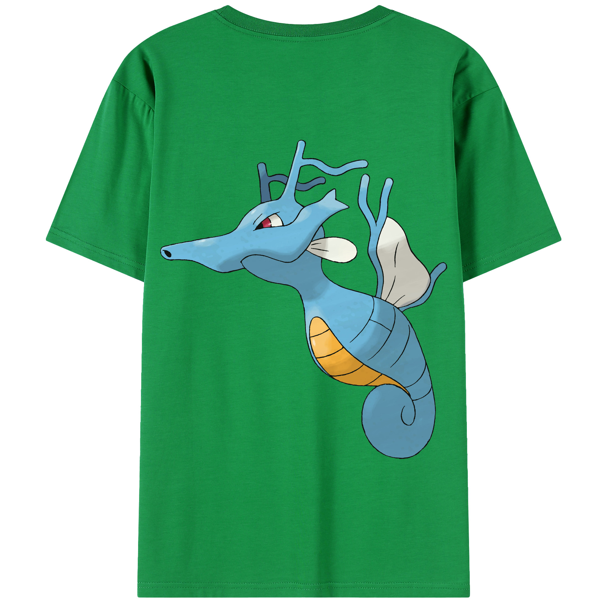 （画像用） ポケットモンスター Pokémon 綿100％半袖Tシャツ（背面プリント）