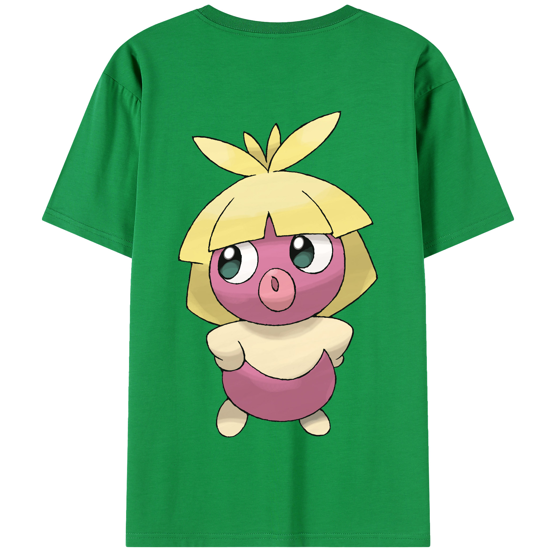 （画像用） ポケットモンスター Pokémon 綿100％半袖Tシャツ（背面プリント）