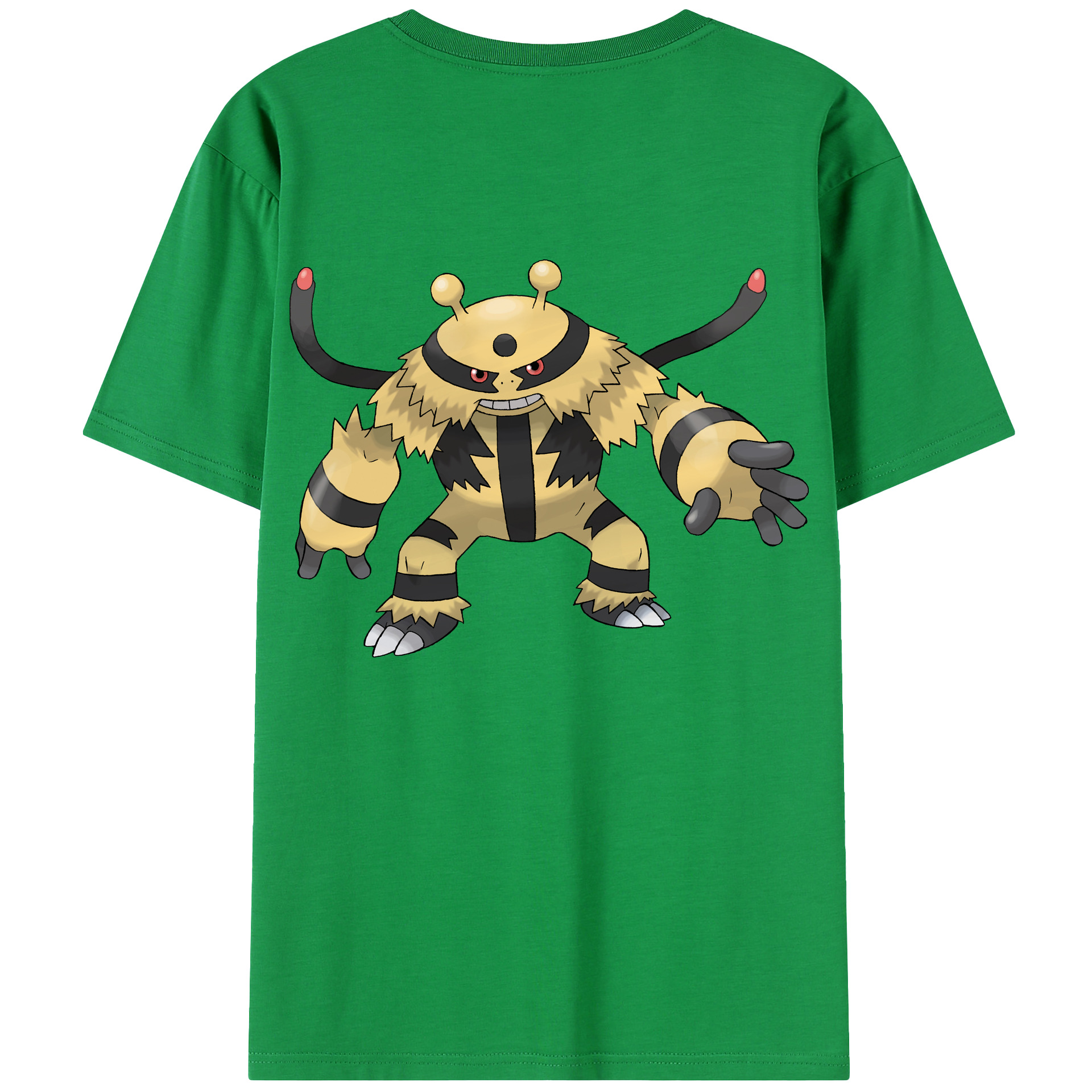 （画像用） ポケットモンスター Pokémon 綿100％半袖Tシャツ（背面プリント）