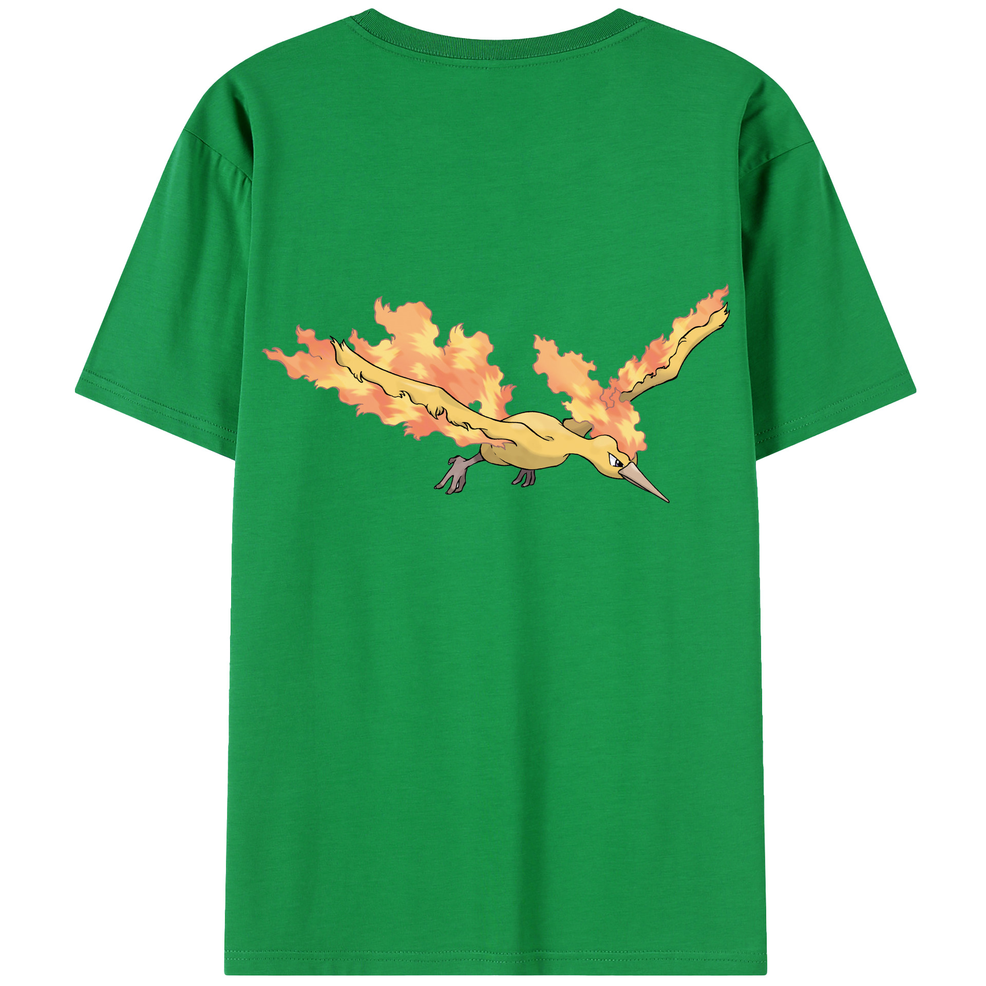 （画像用） ポケットモンスター Pokémon 綿100％半袖Tシャツ（背面プリント）
