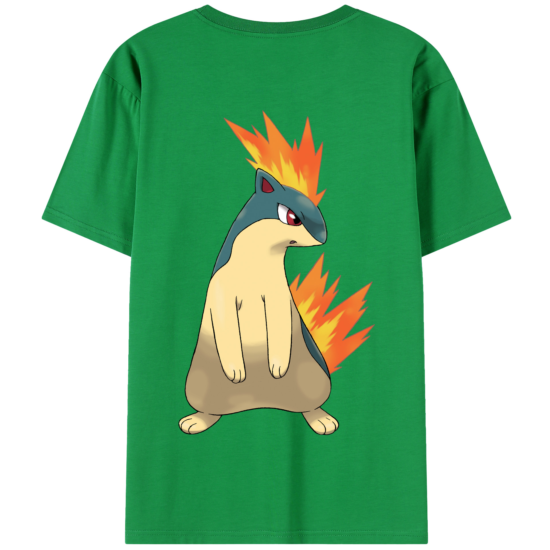 （画像用） ポケットモンスター Pokémon 綿100％半袖Tシャツ（背面プリント）