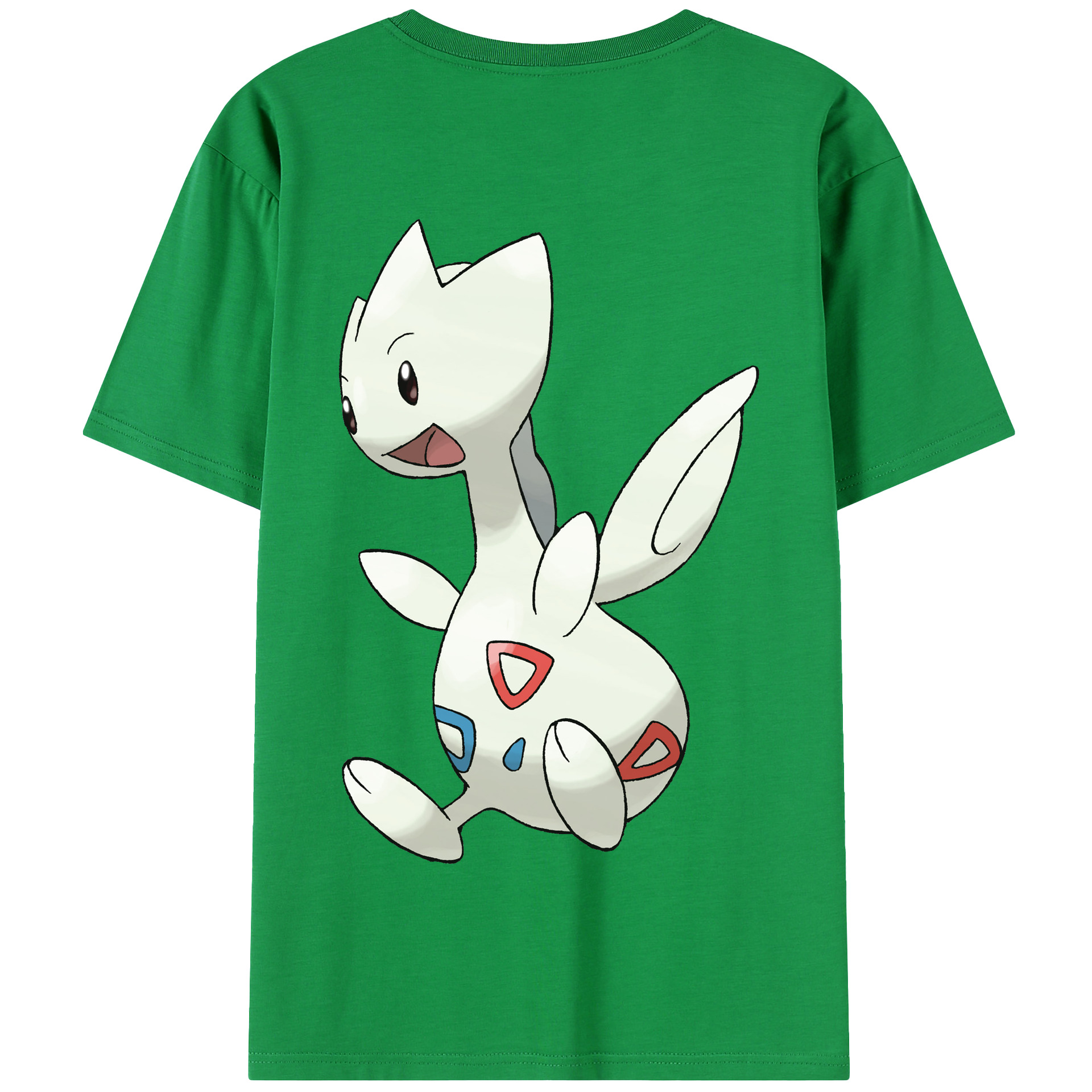 （画像用） ポケットモンスター Pokémon 綿100％半袖Tシャツ（背面プリント）