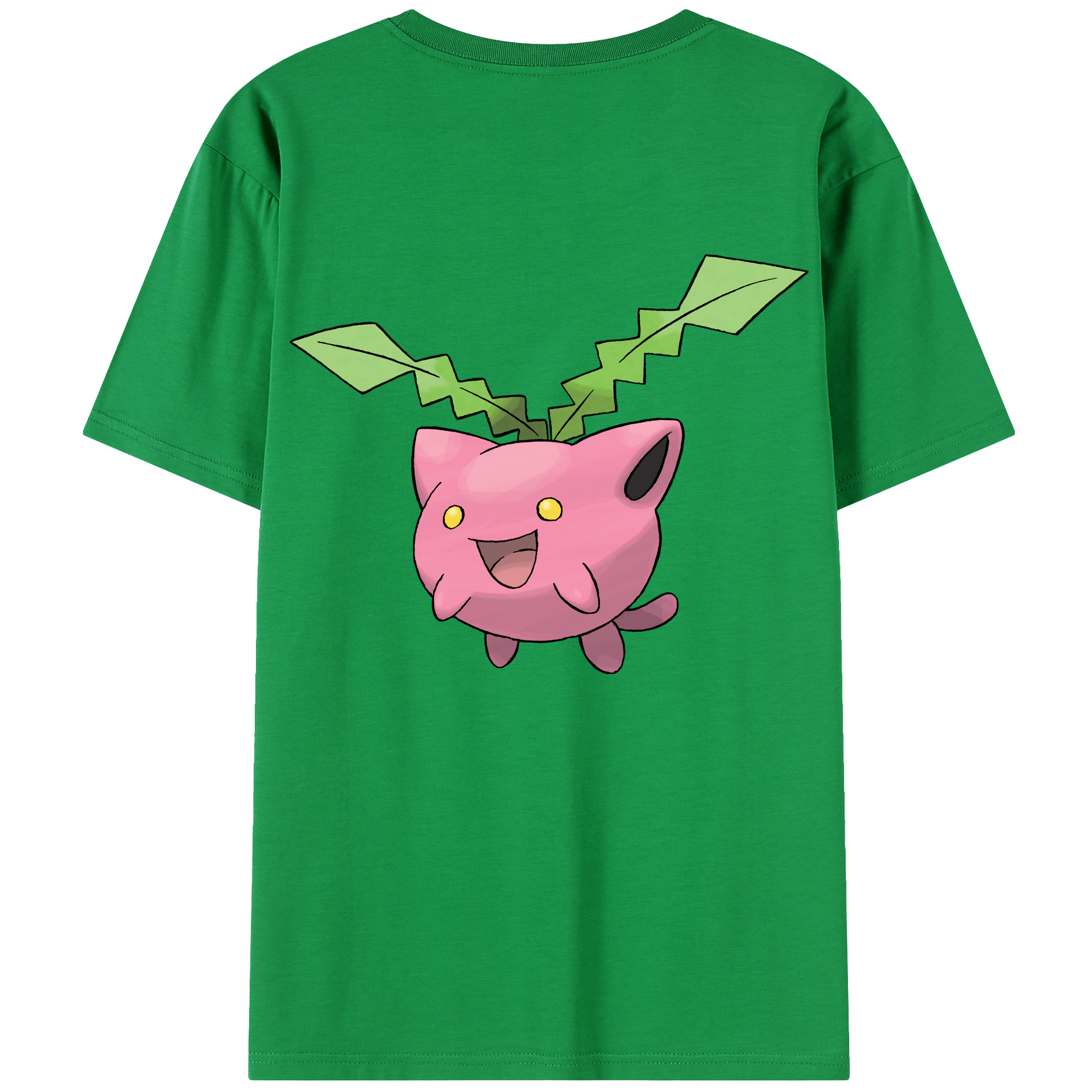 （画像用） ポケットモンスター Pokémon 綿100％半袖Tシャツ（背面プリント）