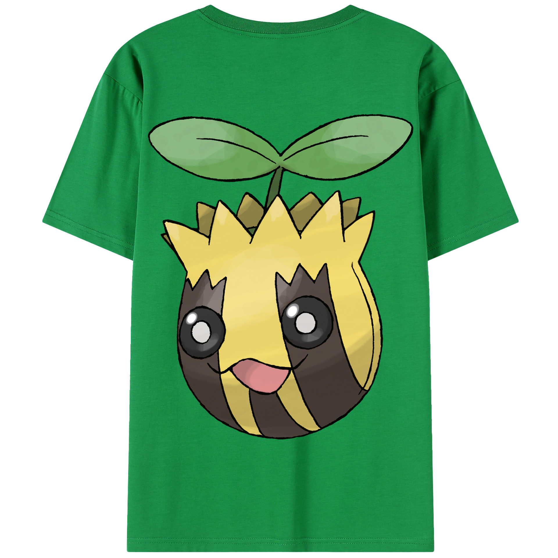 （画像用） ポケットモンスター Pokémon 綿100％半袖Tシャツ（背面プリント）