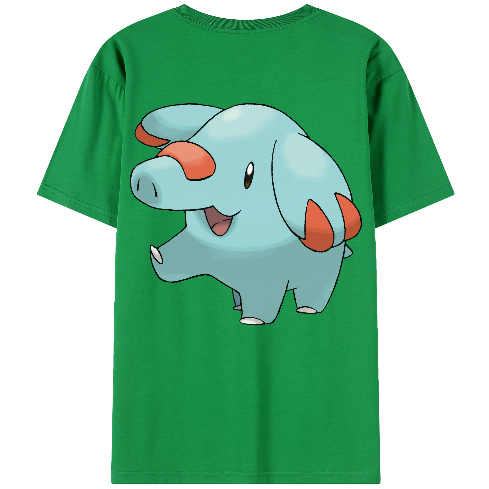 （画像用） ポケットモンスター Pokémon 綿100％半袖Tシャツ（背面プリント）