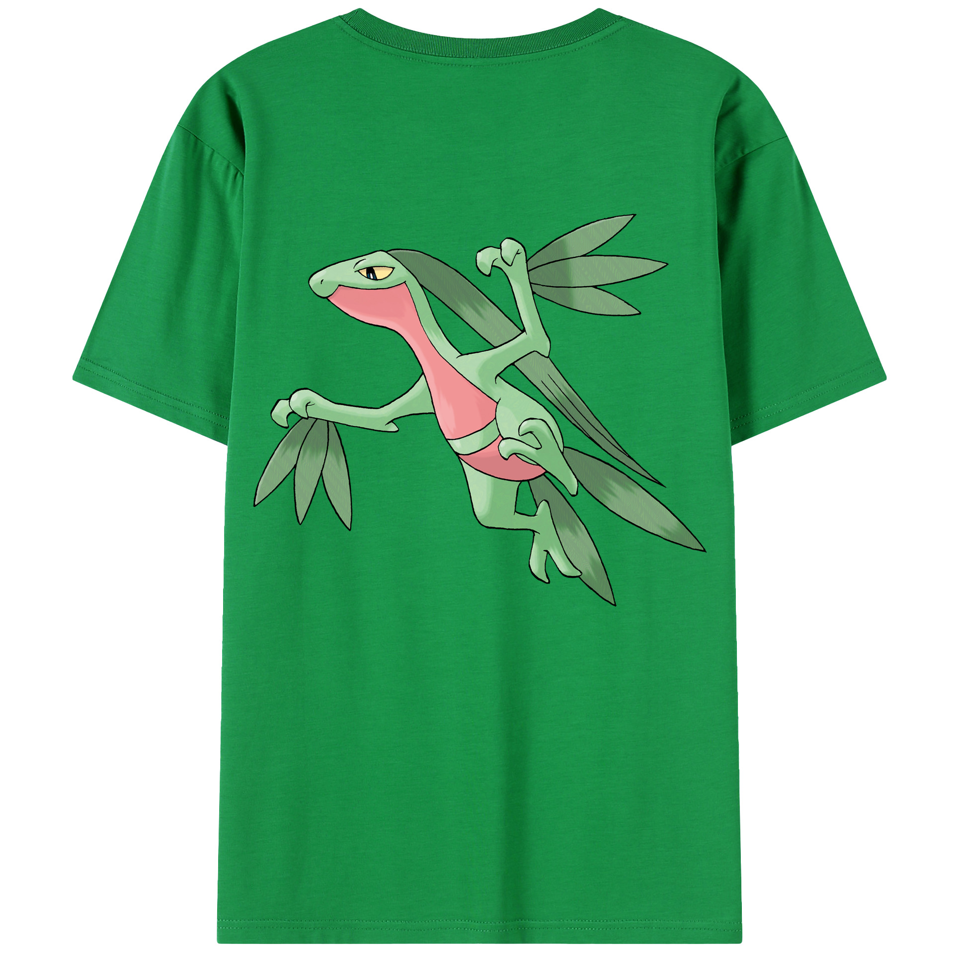 （画像用） ポケットモンスター Pokémon 綿100％半袖Tシャツ（背面プリント）