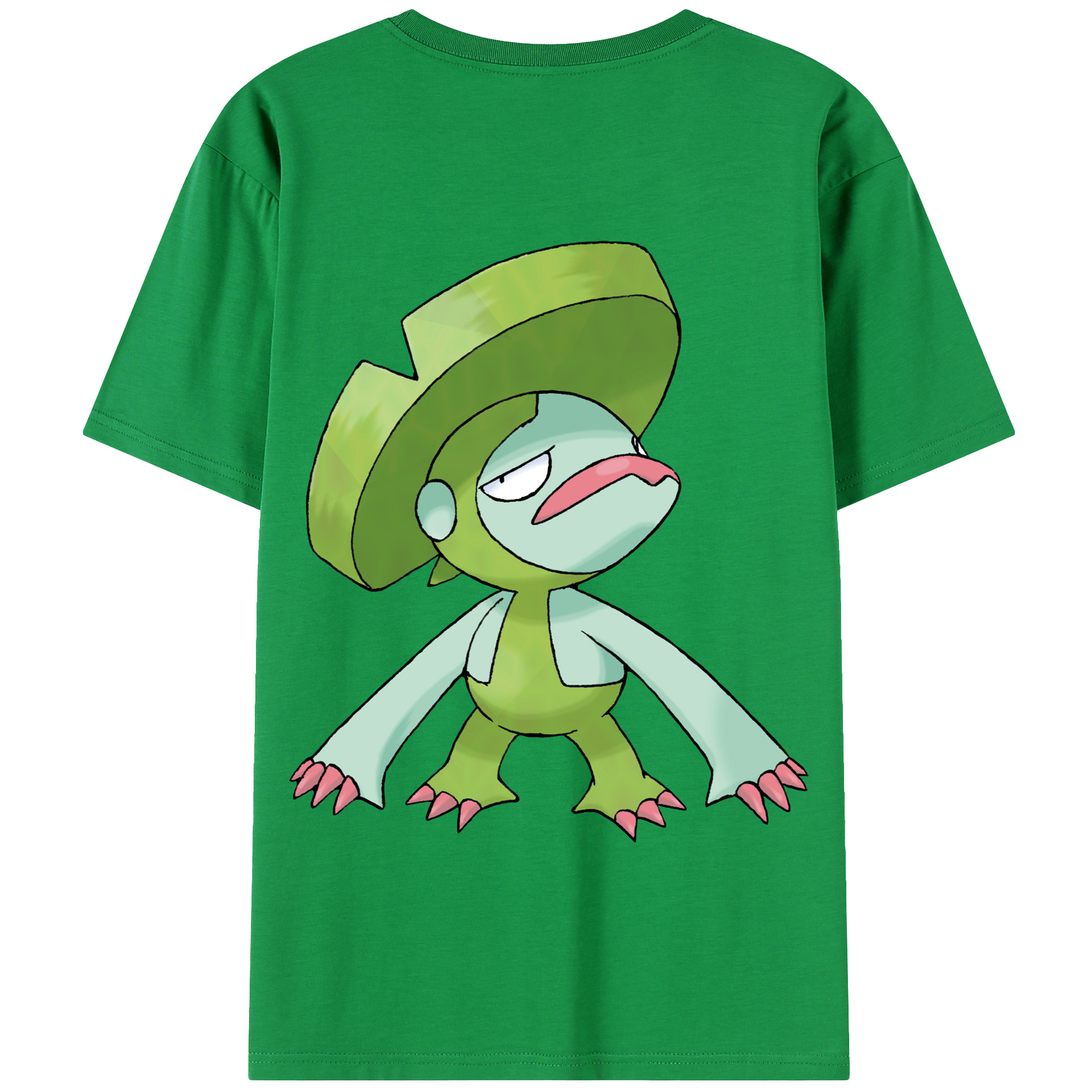 （画像用） ポケットモンスター Pokémon 綿100％半袖Tシャツ（背面プリント）