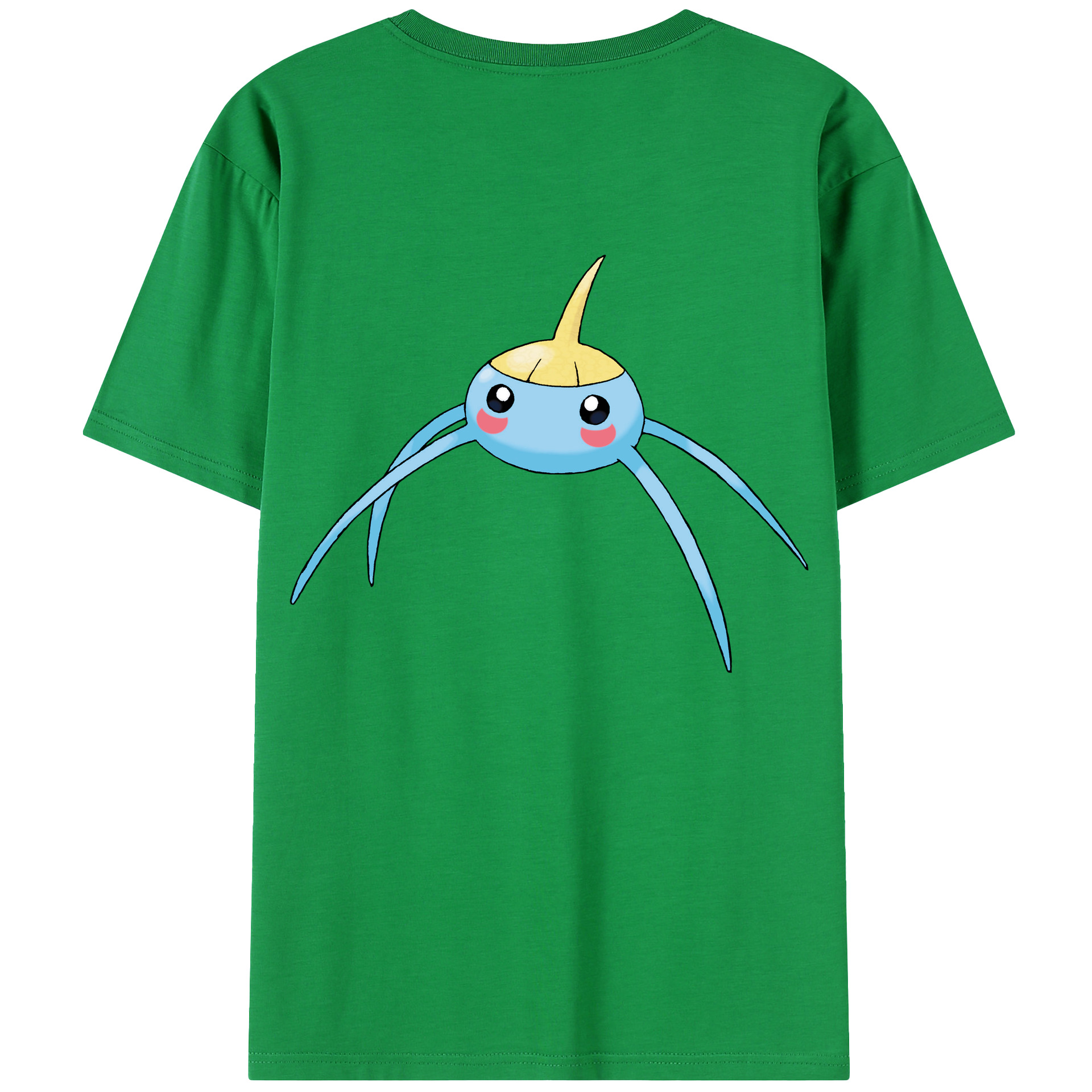（画像用） ポケットモンスター Pokémon 綿100％半袖Tシャツ（背面プリント）