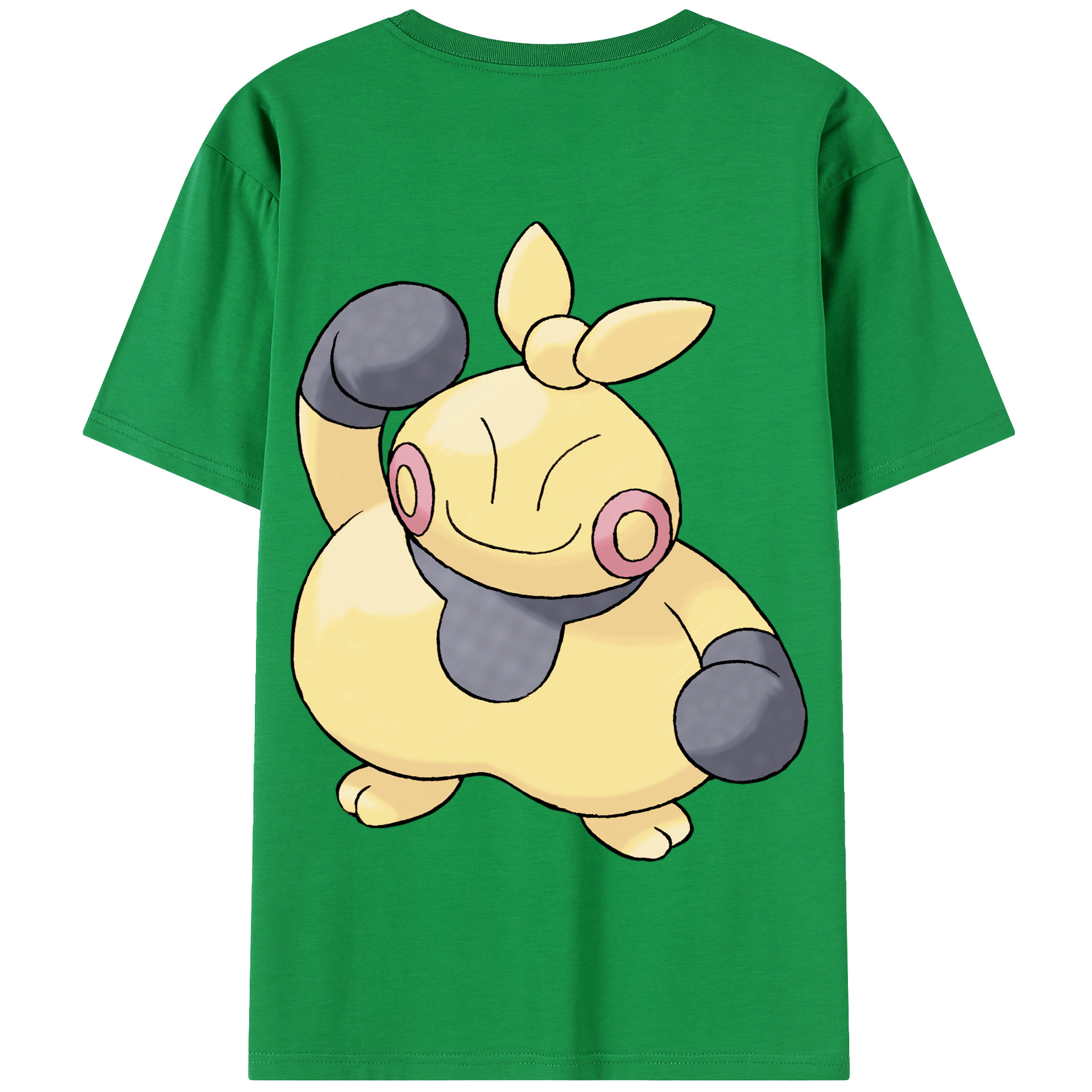 （画像用） ポケットモンスター Pokémon 綿100％半袖Tシャツ（背面プリント）