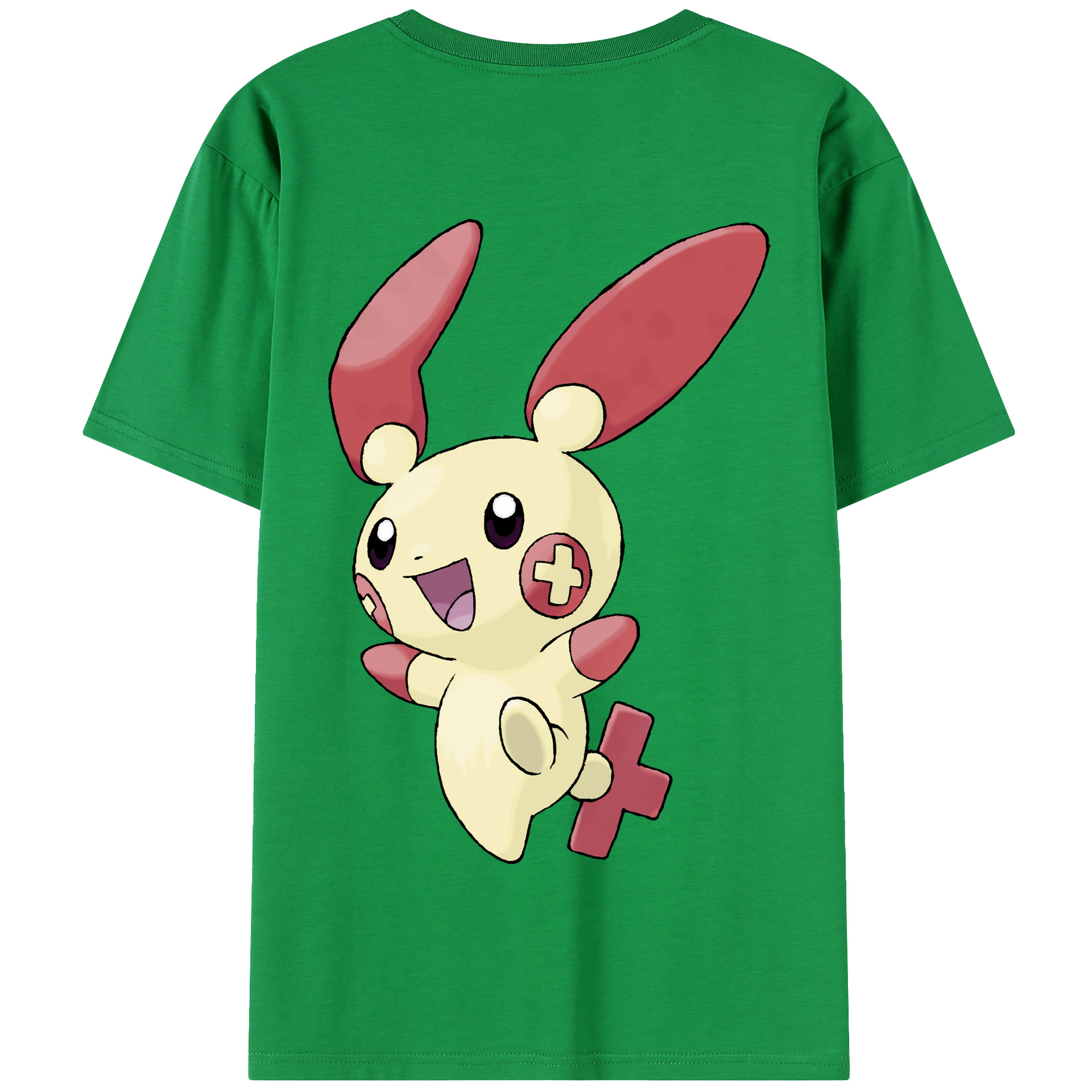 （画像用） ポケットモンスター Pokémon 綿100％半袖Tシャツ（背面プリント）