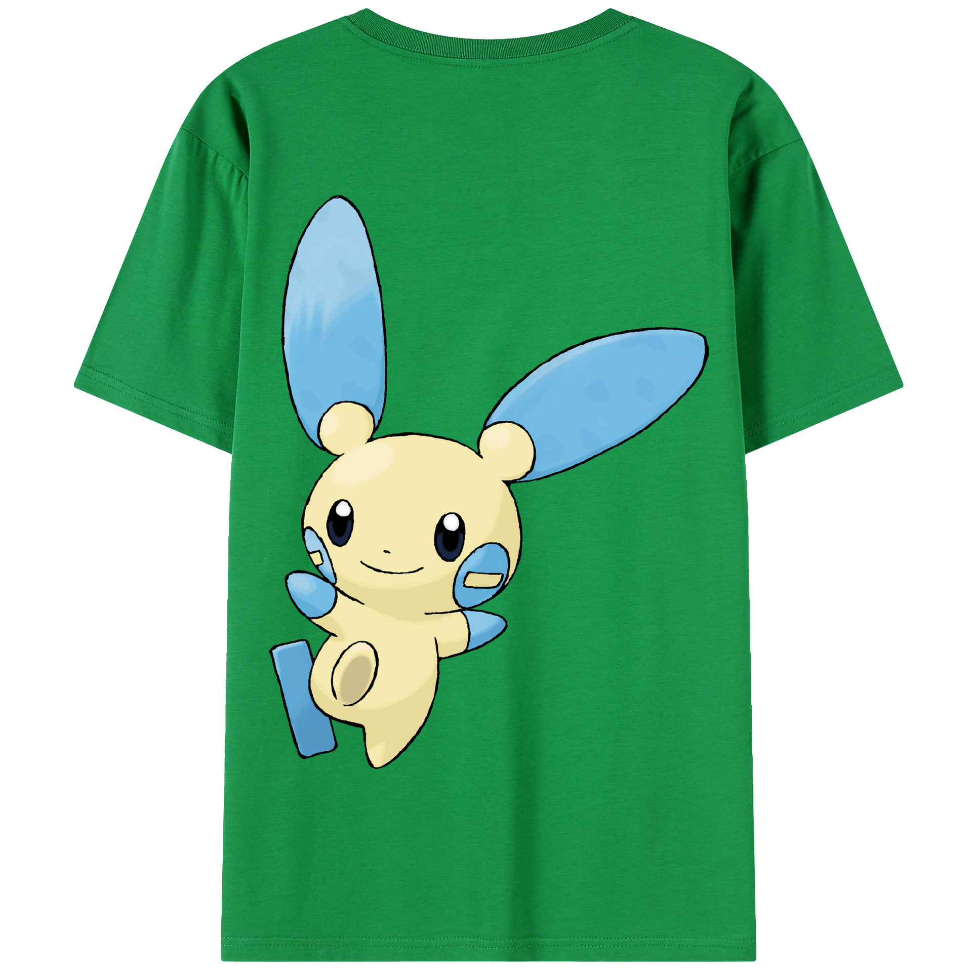 （画像用） ポケットモンスター Pokémon 綿100％半袖Tシャツ（背面プリント）