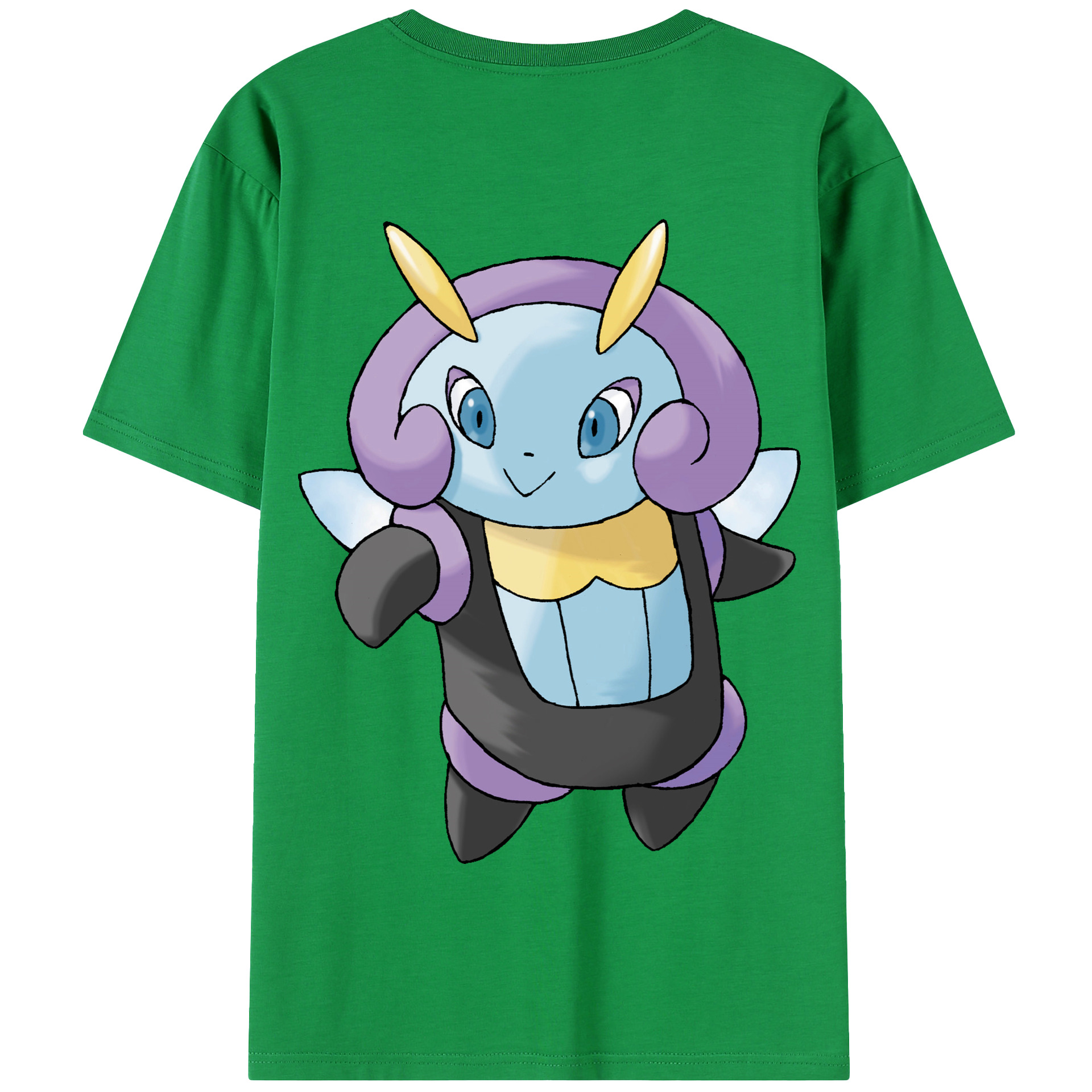 （画像用） ポケットモンスター Pokémon 綿100％半袖Tシャツ（背面プリント）