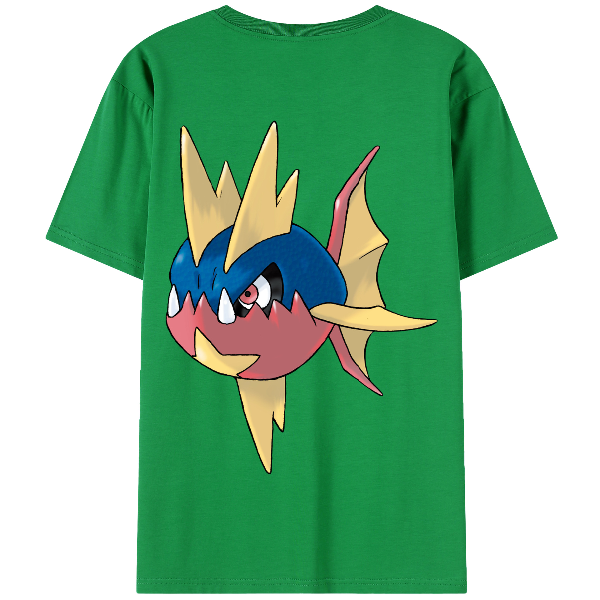 （画像用） ポケットモンスター Pokémon 綿100％半袖Tシャツ（背面プリント）