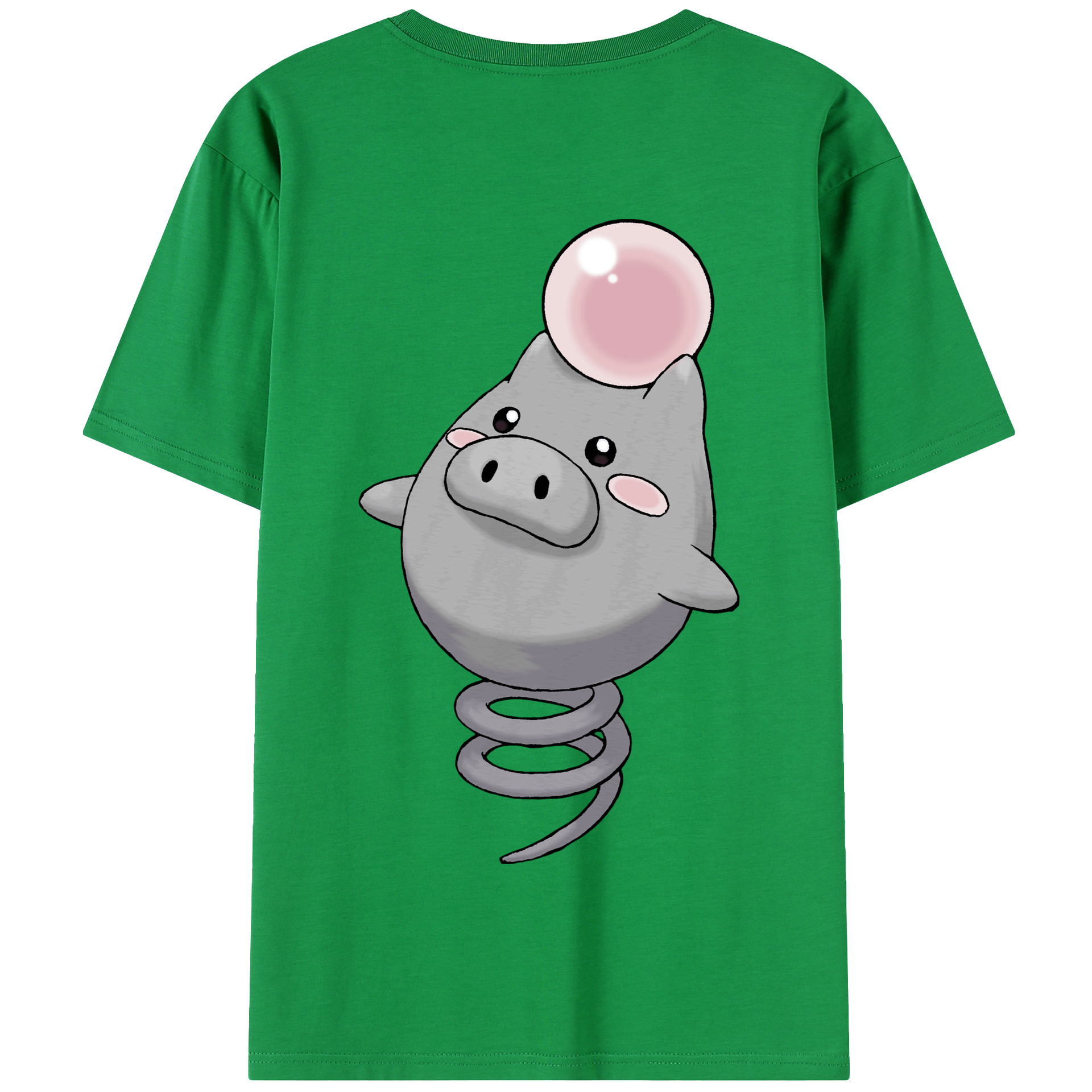 （画像用） ポケットモンスター Pokémon 綿100％半袖Tシャツ（背面プリント）