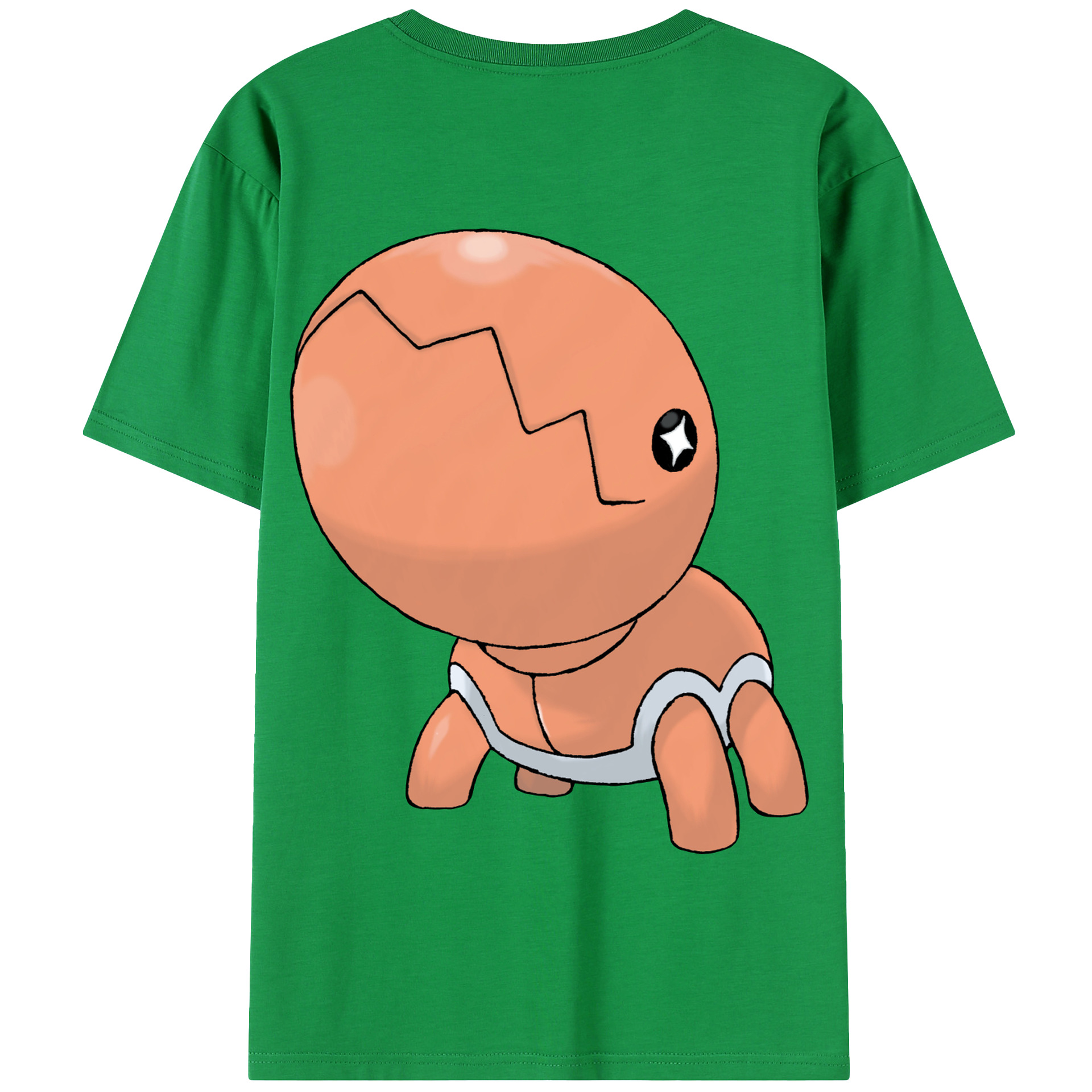 （画像用） ポケットモンスター Pokémon 綿100％半袖Tシャツ（背面プリント）