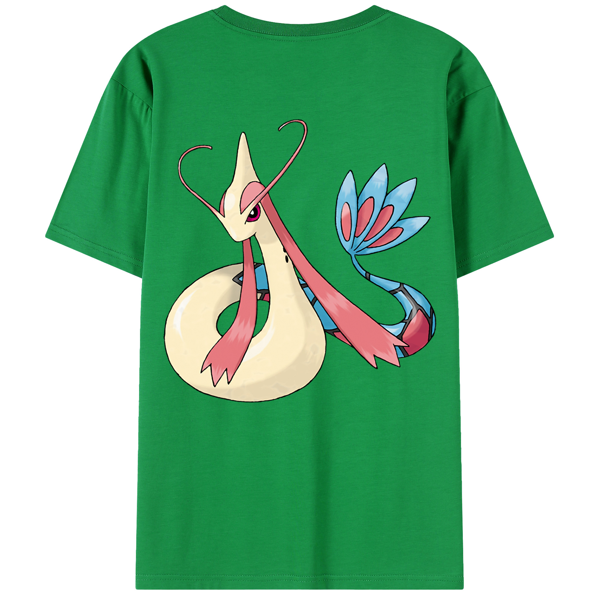 （画像用） ポケットモンスター Pokémon 綿100％半袖Tシャツ（背面プリント）