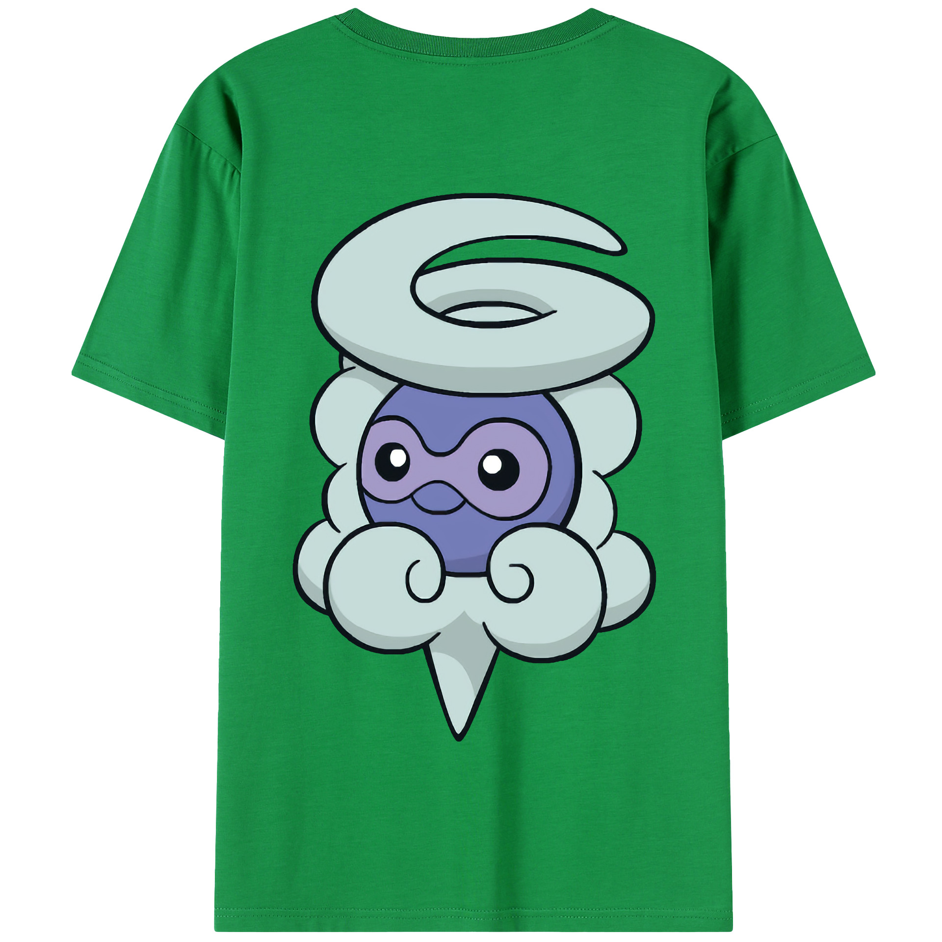 （画像用） ポケットモンスター Pokémon 綿100％半袖Tシャツ（背面プリント）