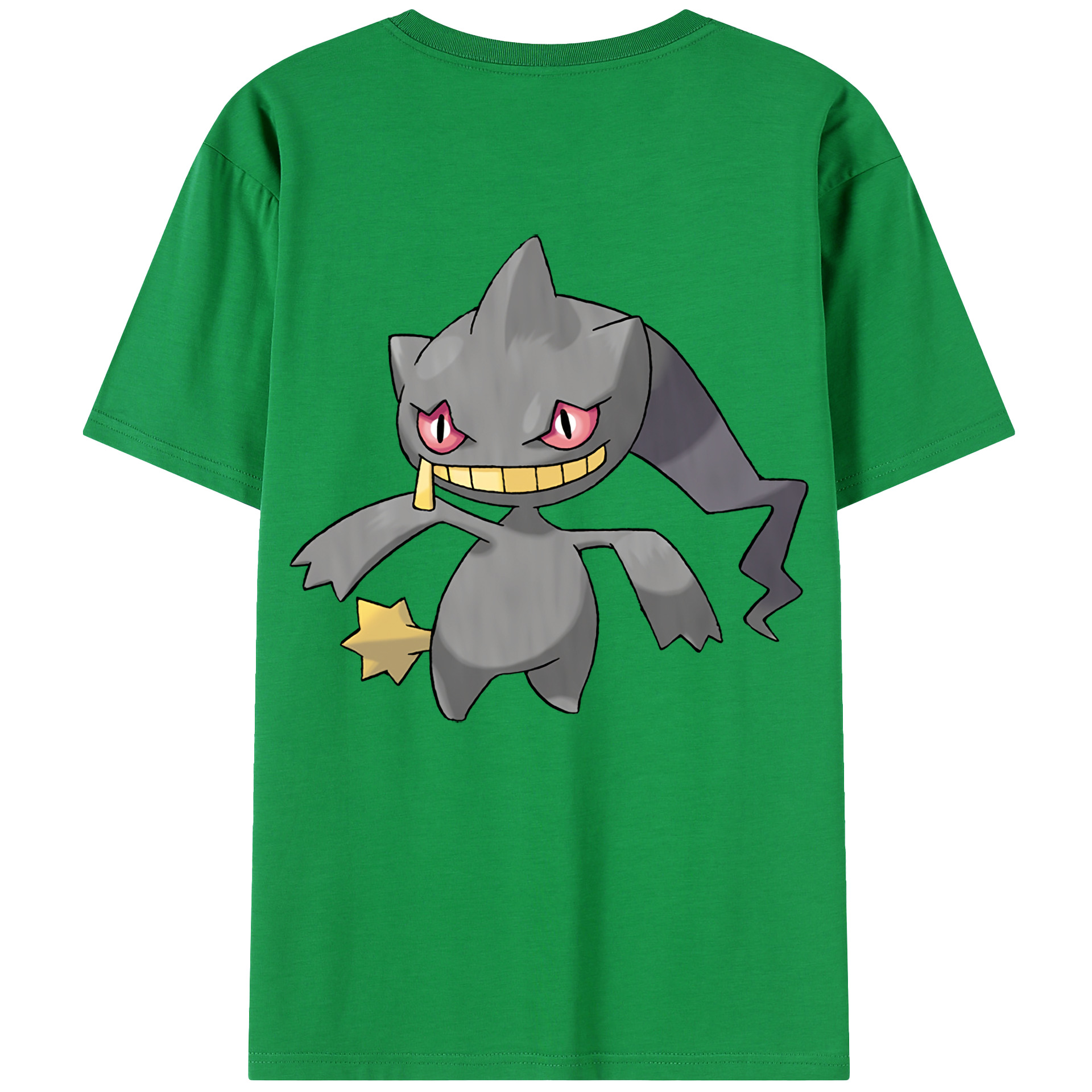 （画像用） ポケットモンスター Pokémon 綿100％半袖Tシャツ（背面プリント）